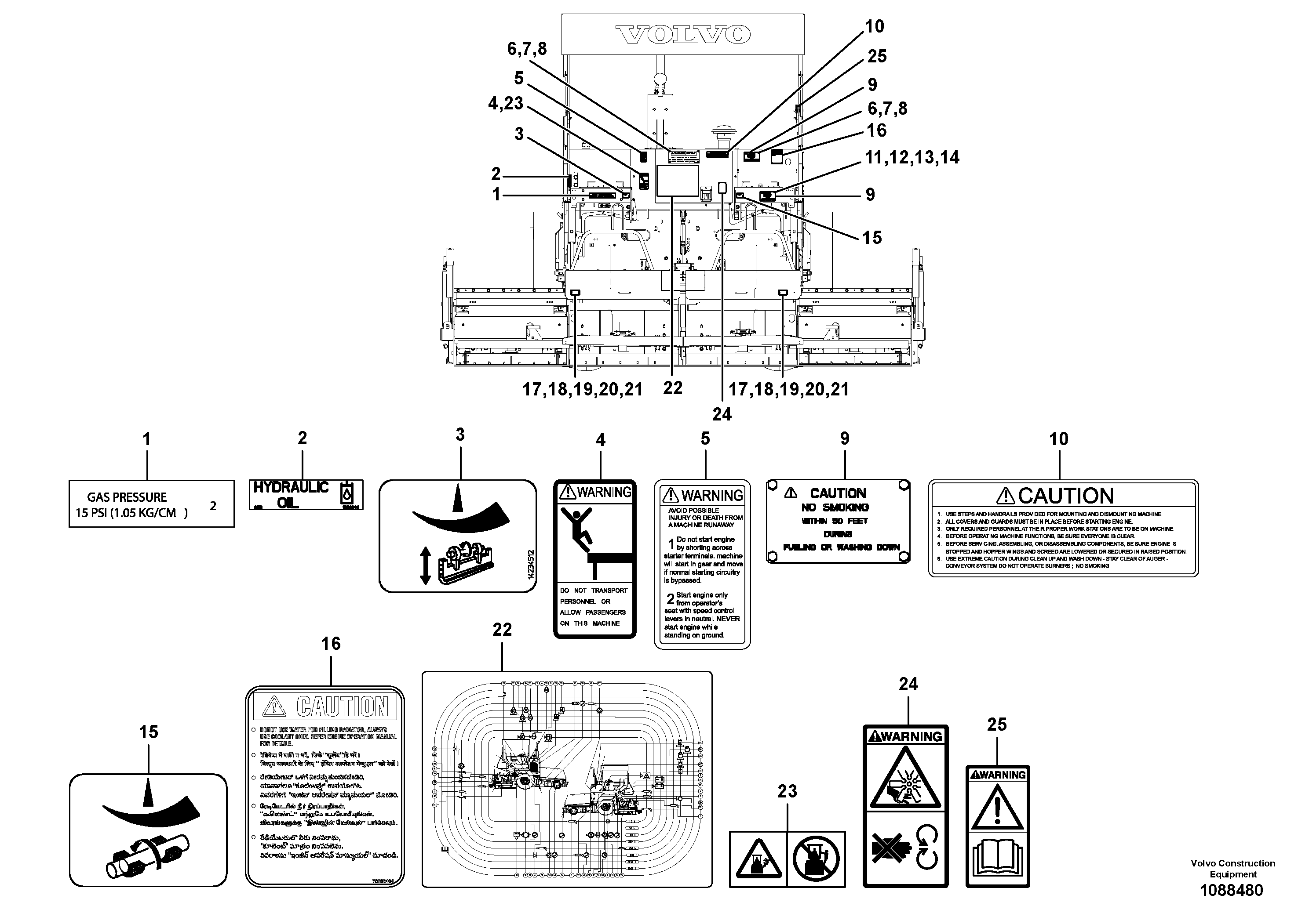 Cylinder Block VOE12821982 VOLVO