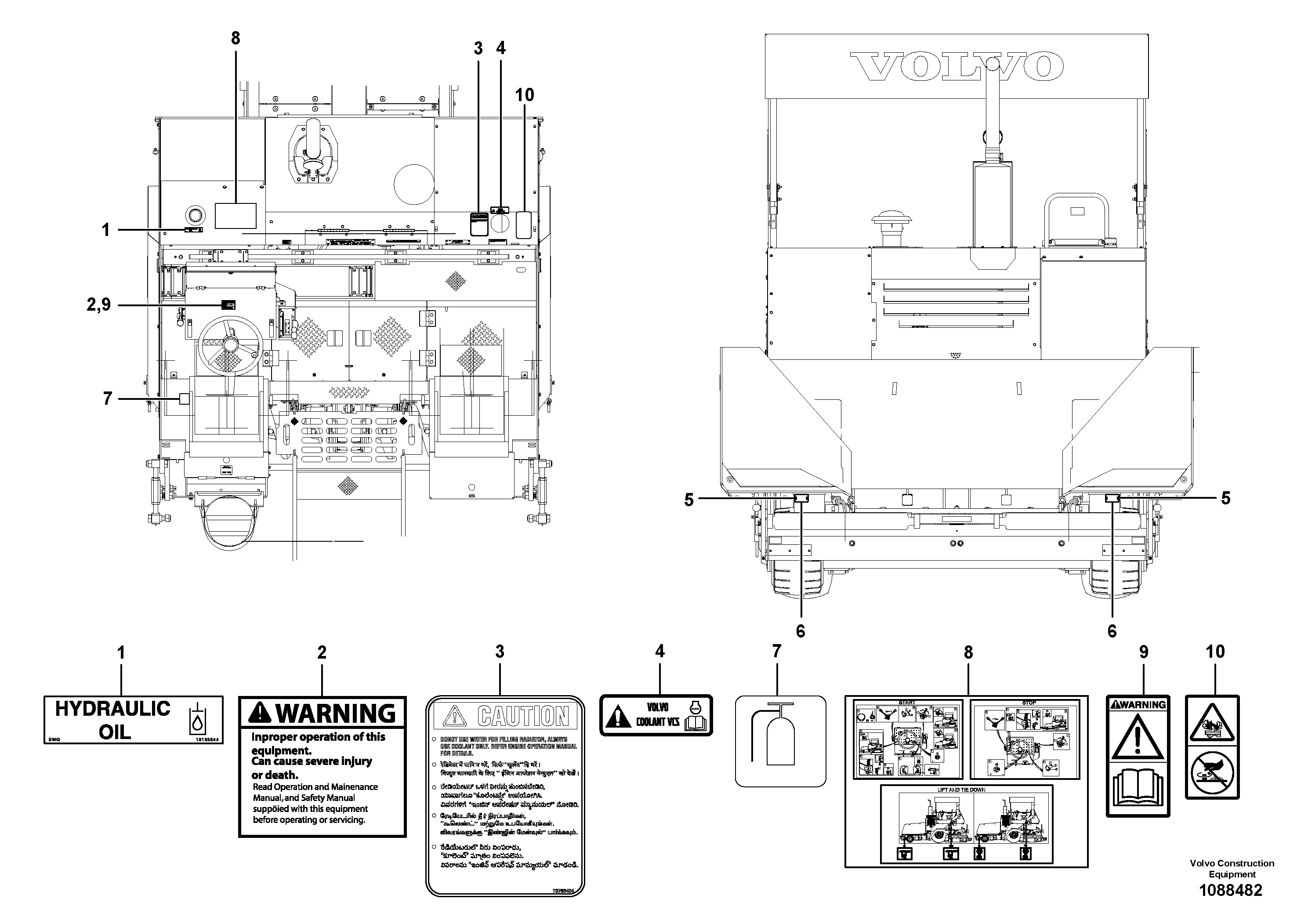 Cylinder Block VOE12767186 VOLVO