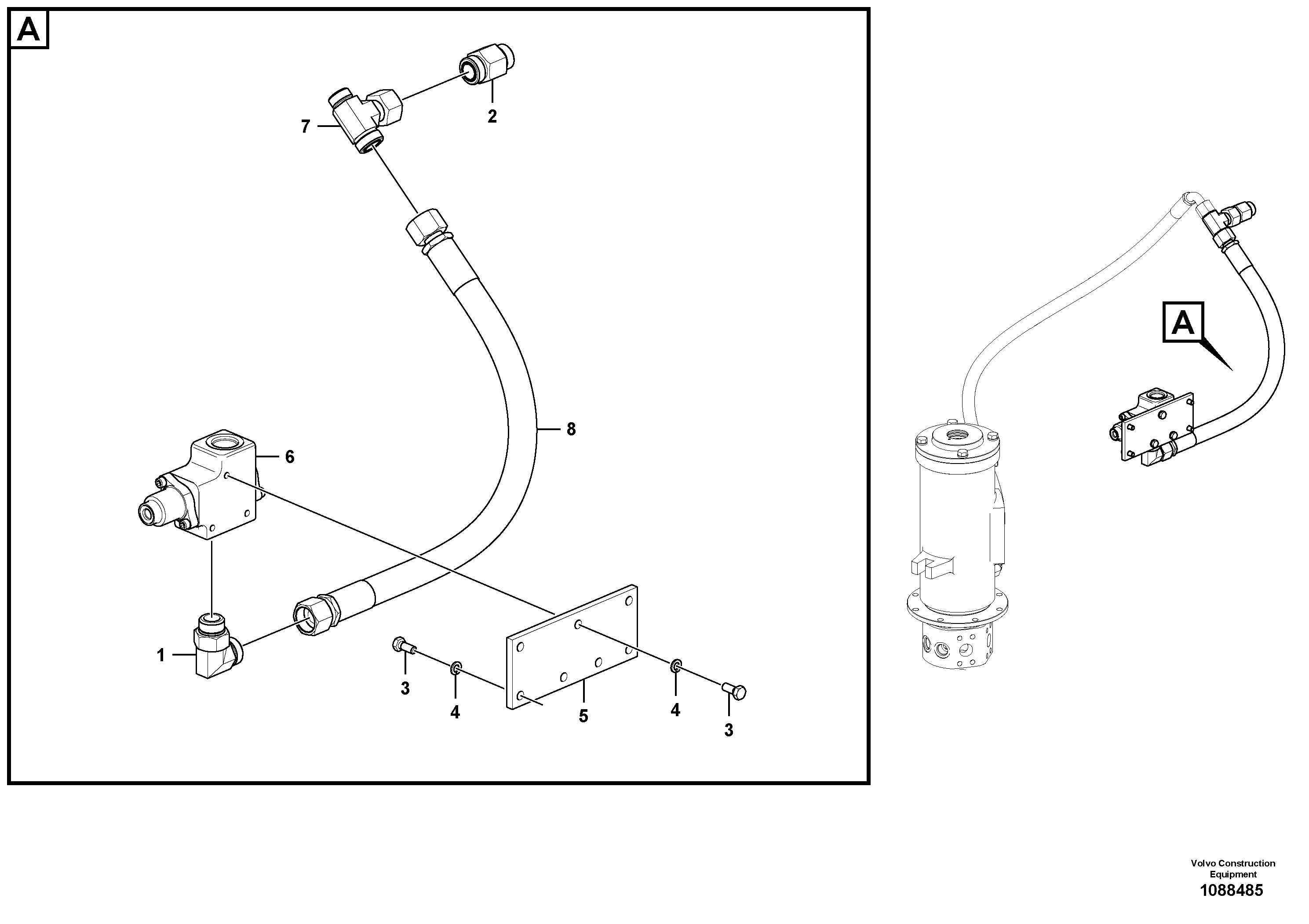 Valve Assembly, Stop VOE15115310 VOLVO