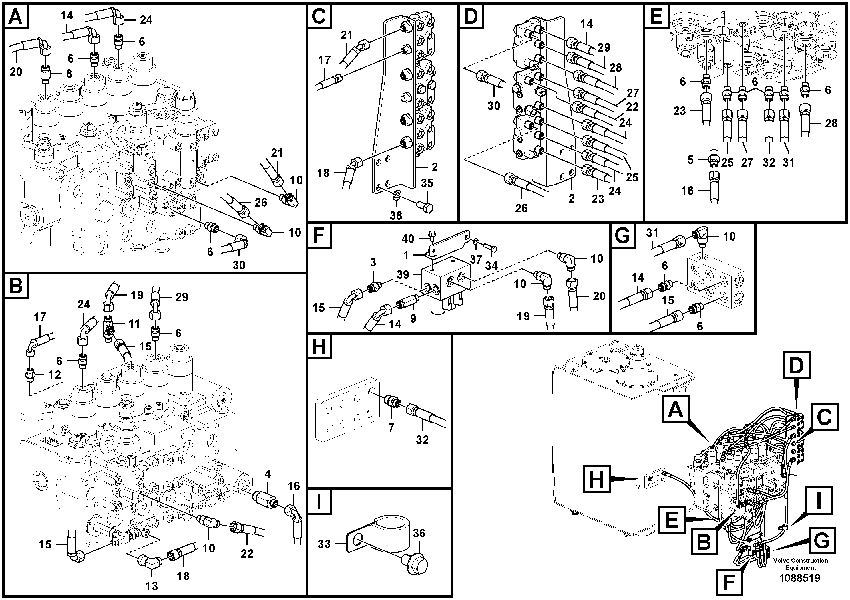 Приборы VOE14707394 VOLVO