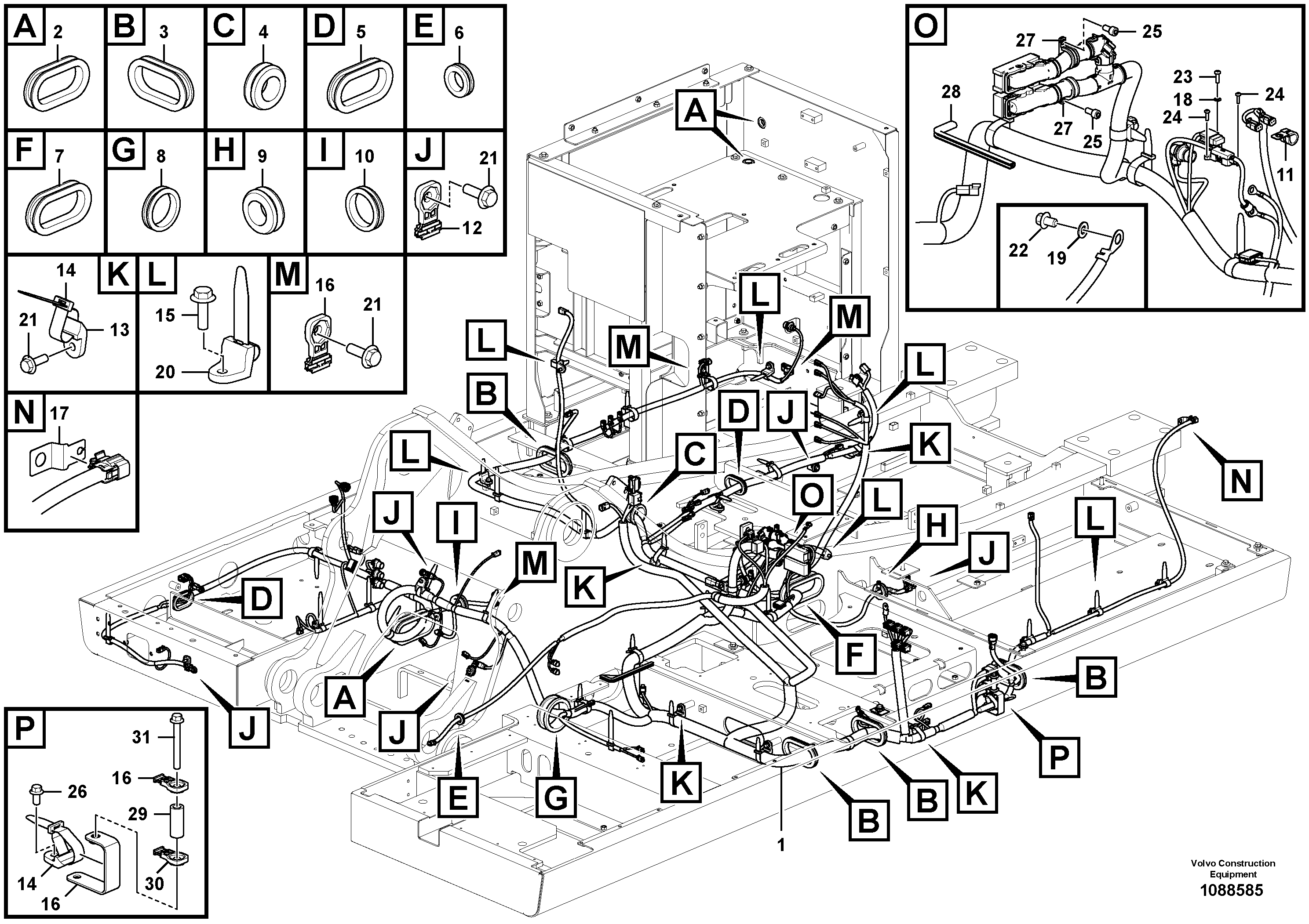 Bracket 14714853 VOLVO