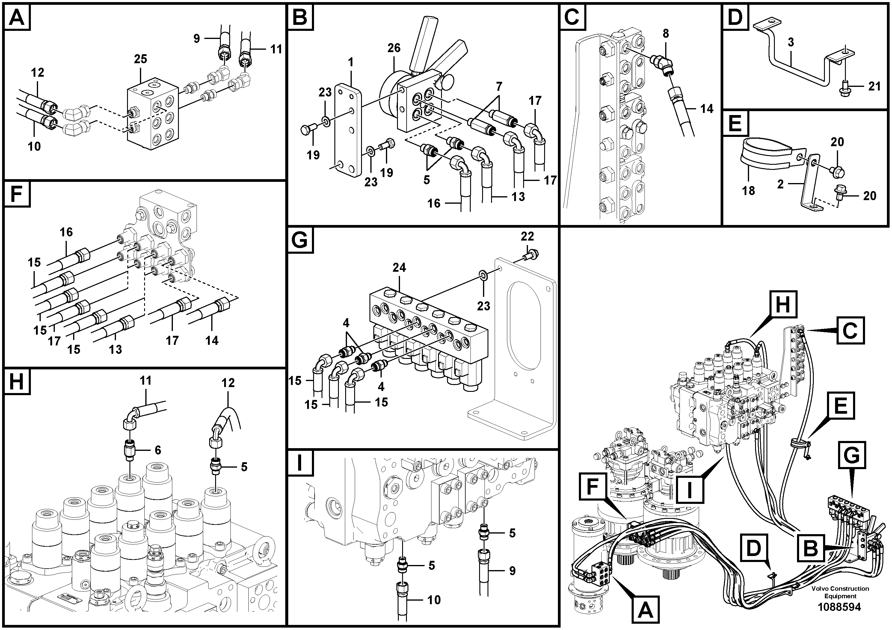 Seat frame VOE14686374 VOLVO