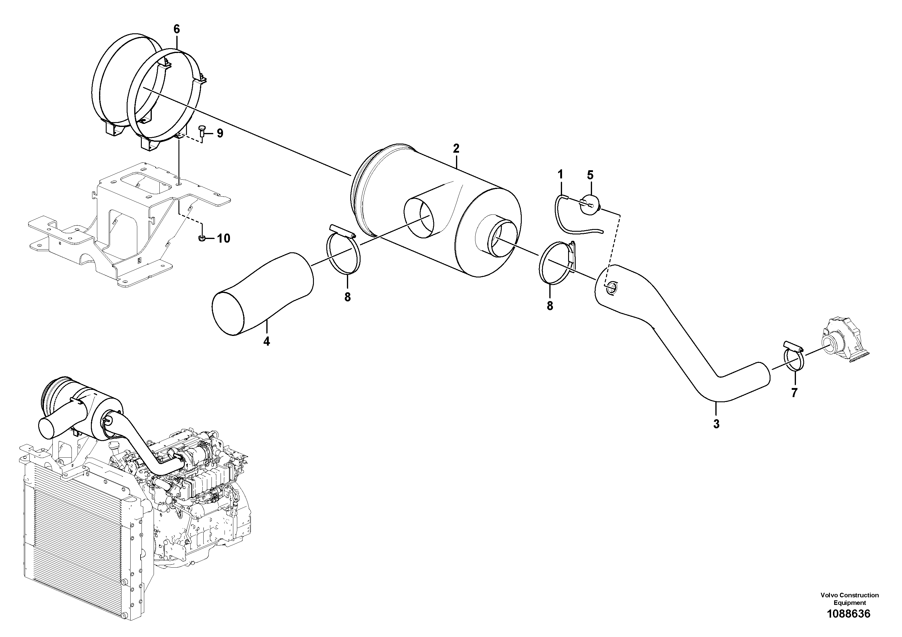 Oil pan VOE12795399 VOLVO