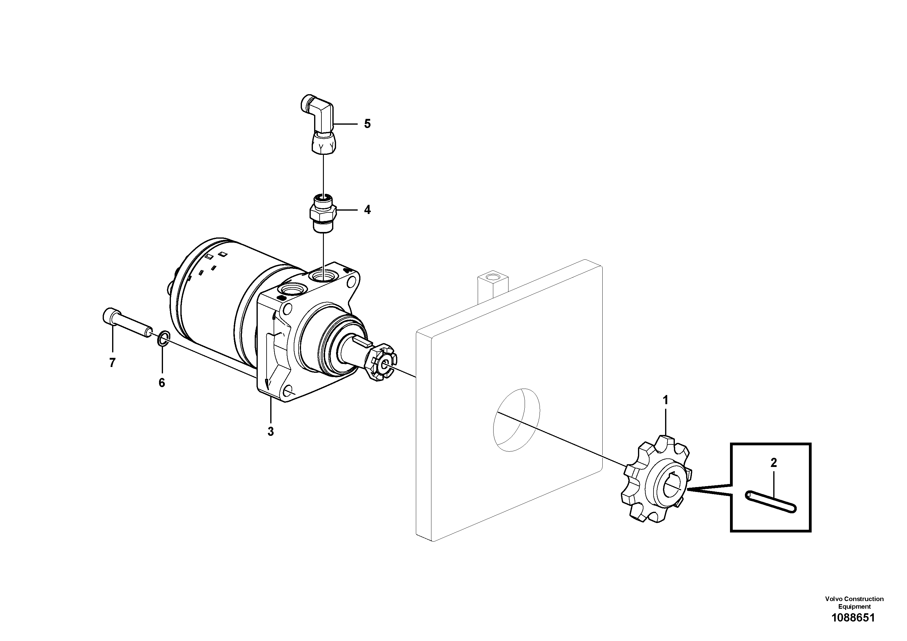 Opr Cylinder VOE12767110 VOLVO