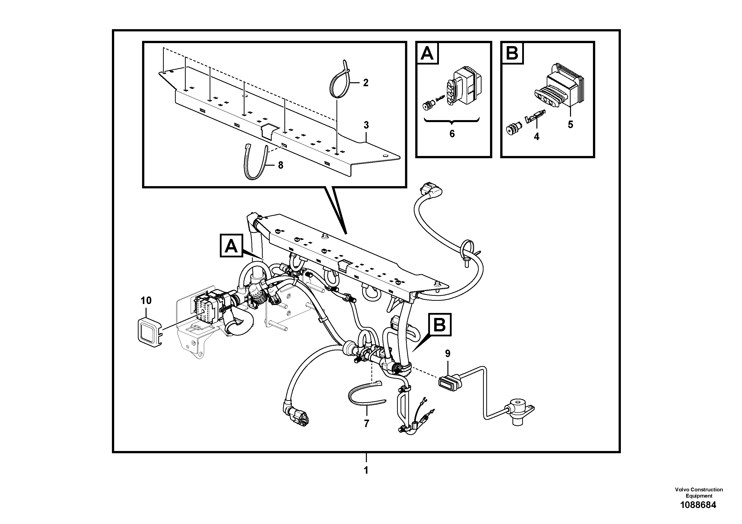 Support Leg VOE22039393 VOLVO