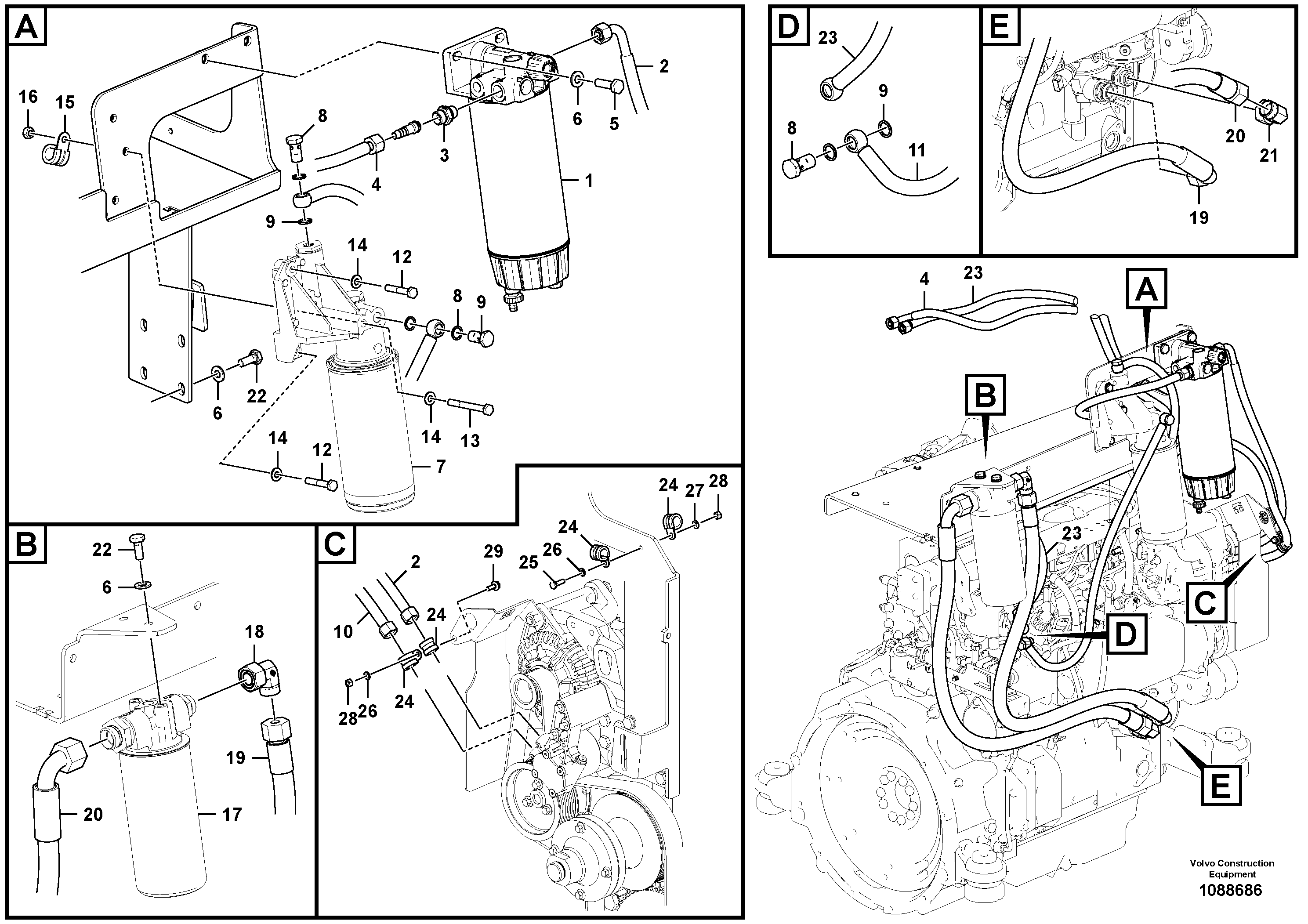 Clutch Spring VOE12797322 VOLVO