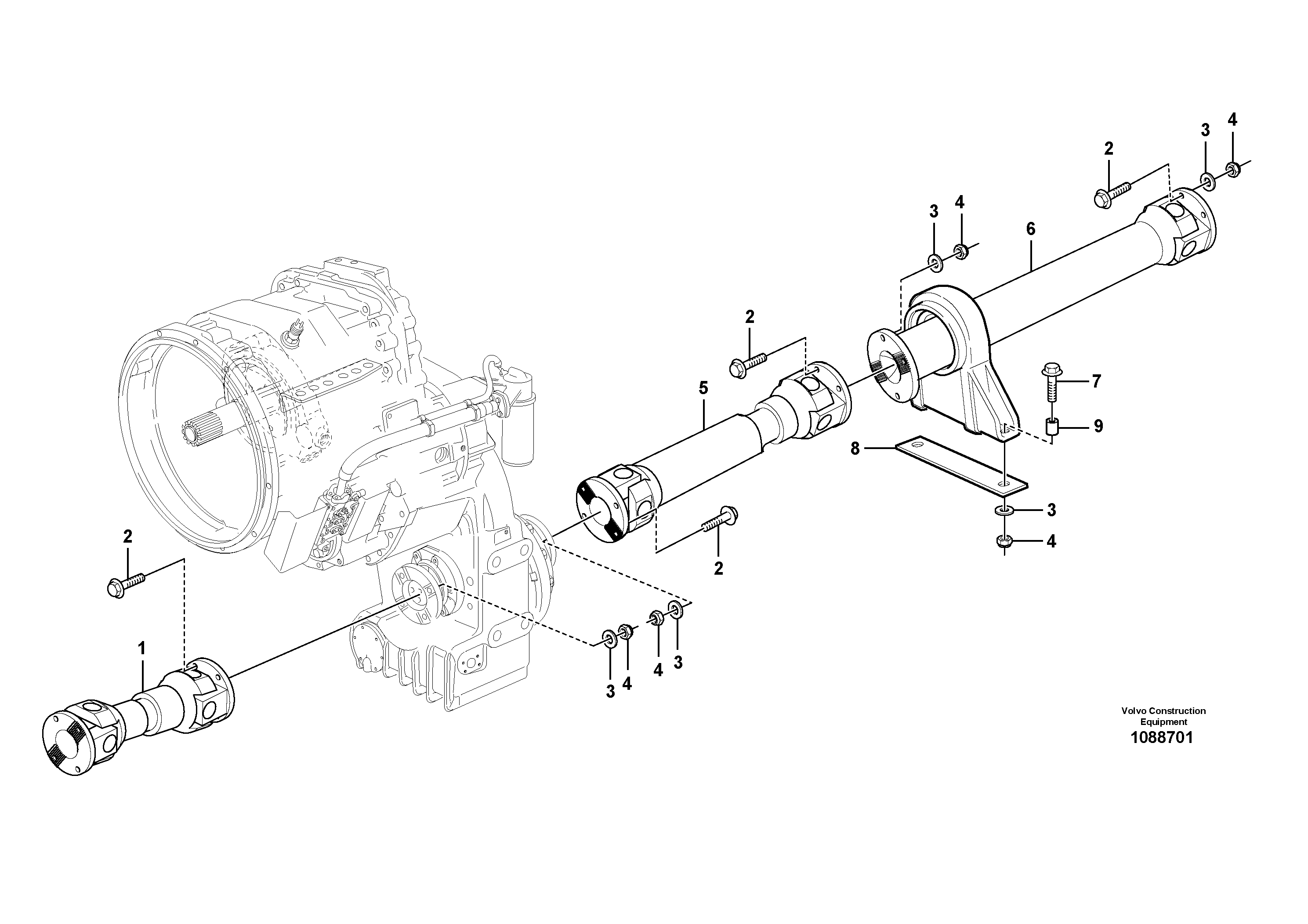 R Window Wiper VOE17503440 VOLVO