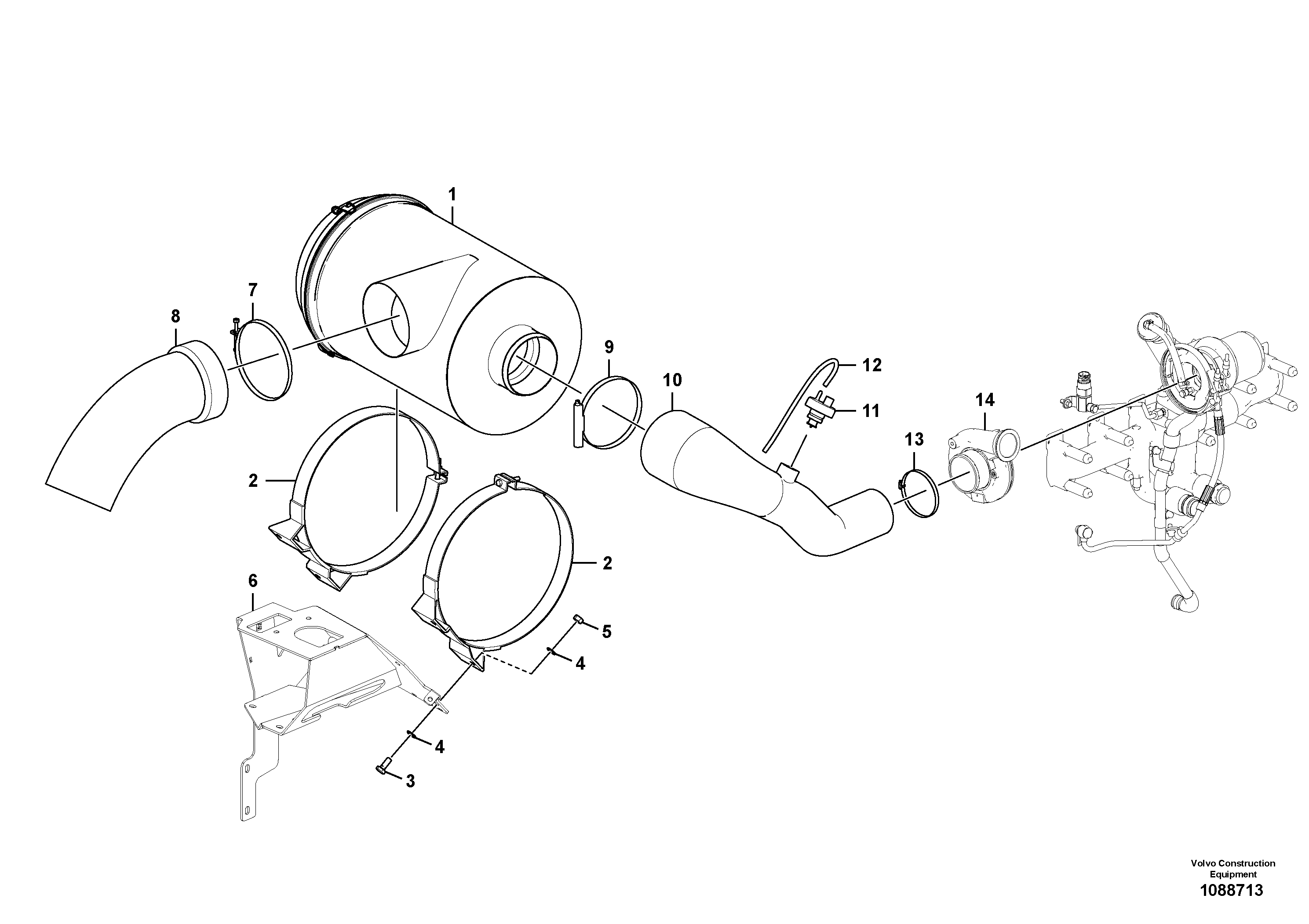 Oil pan VOE12818641 VOLVO