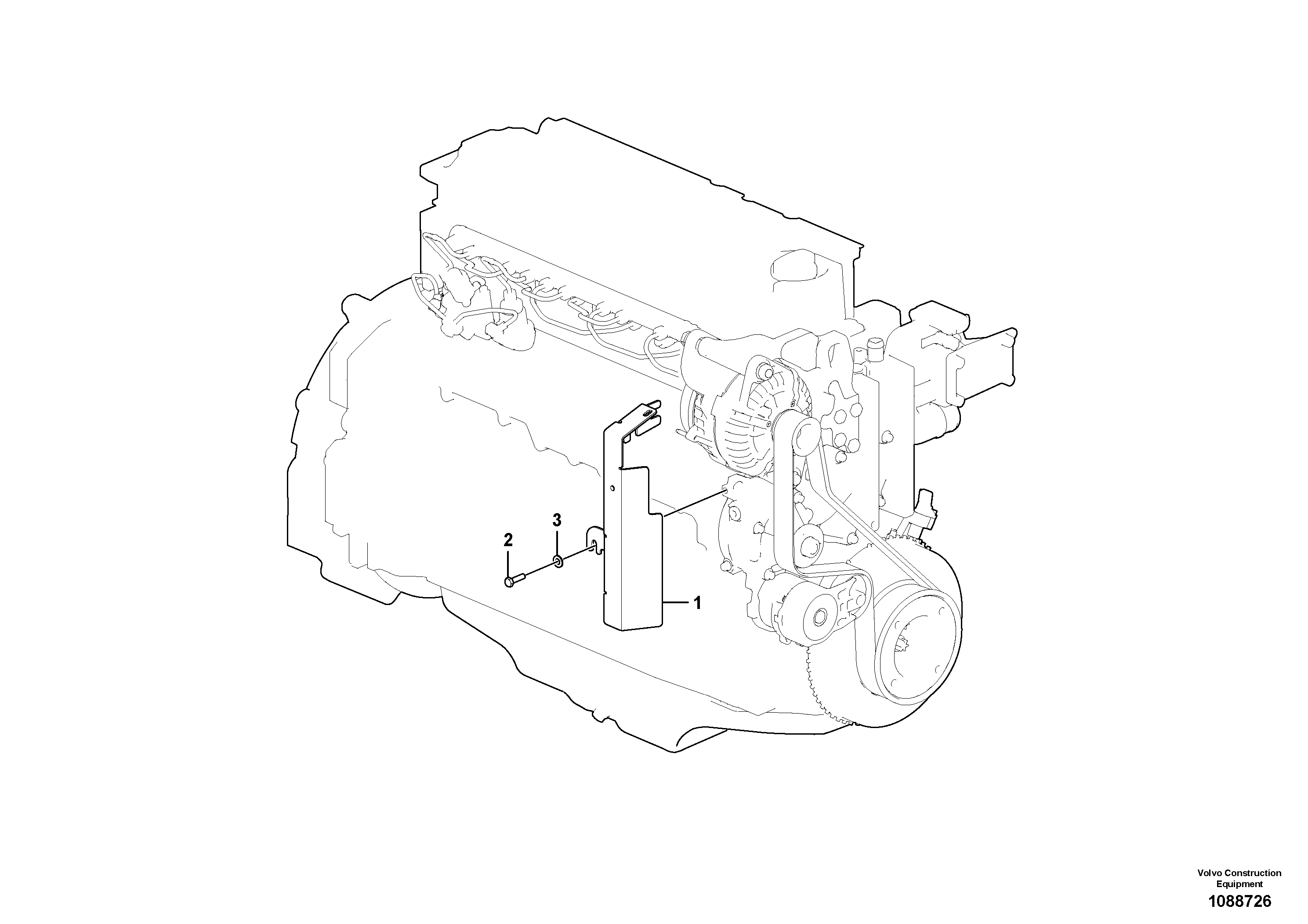 Маслоотражающее кольцо VOE12822469 VOLVO
