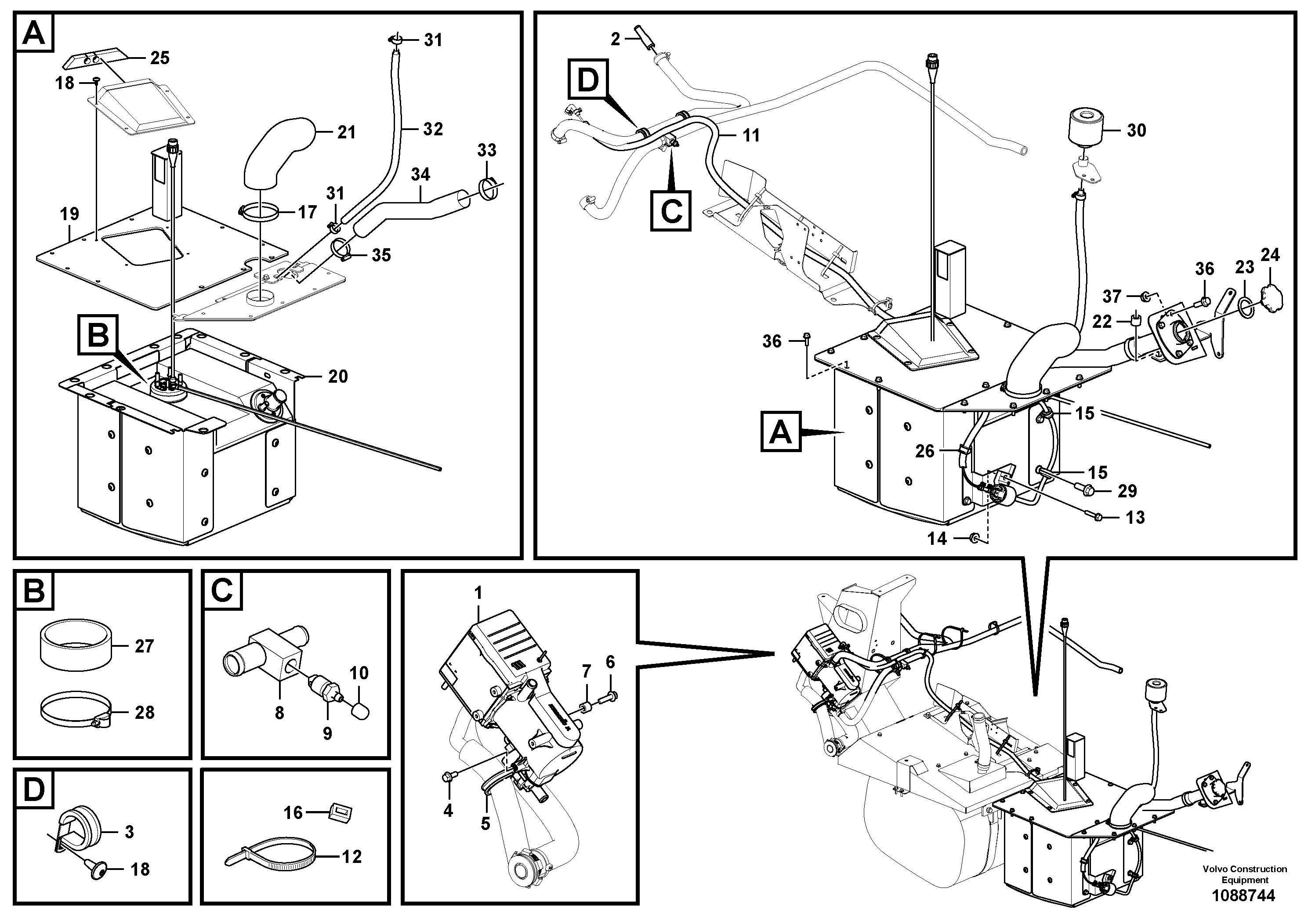 Balance Shaft VOE16894280 VOLVO