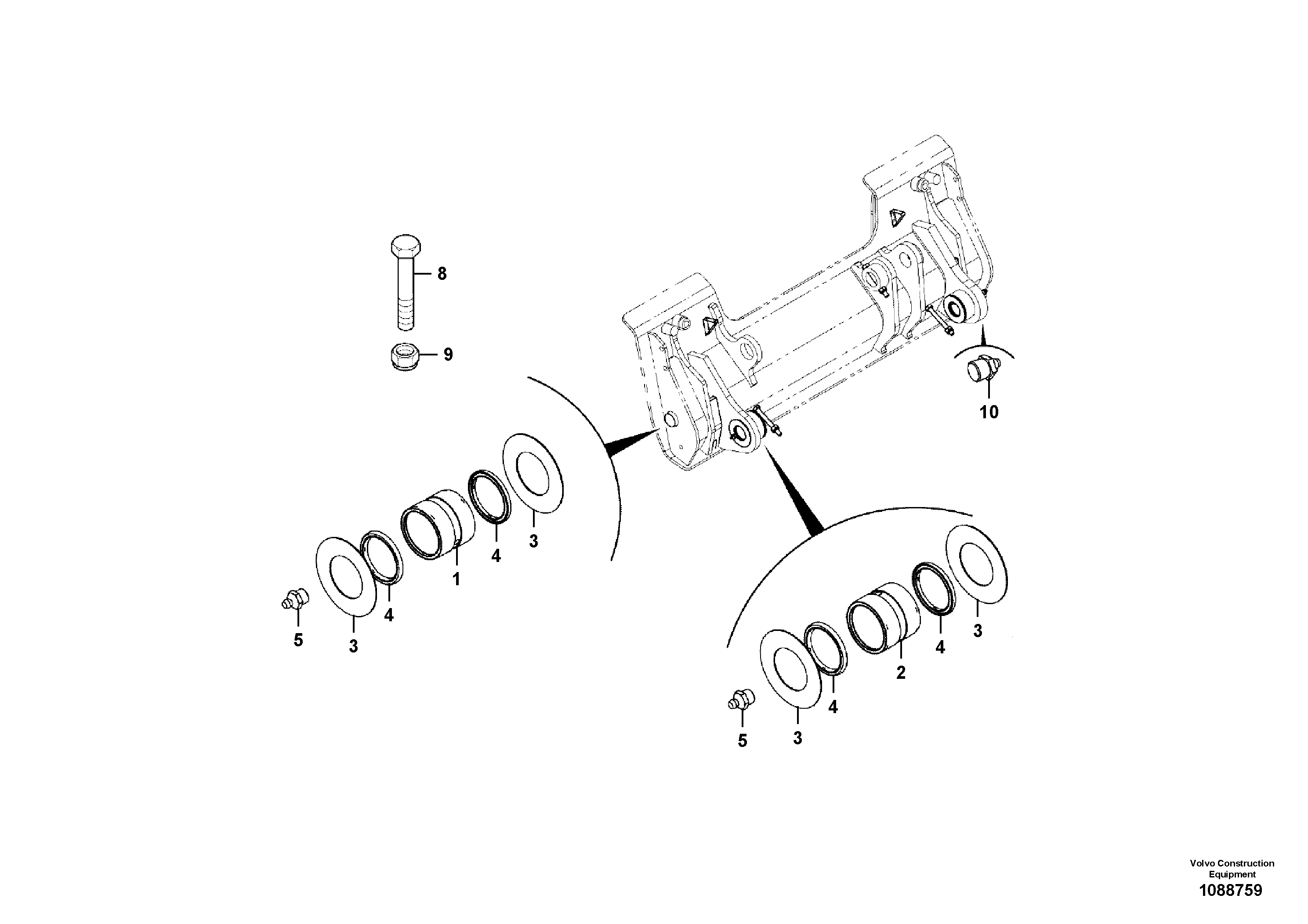 Nipple VOE17484567 VOLVO
