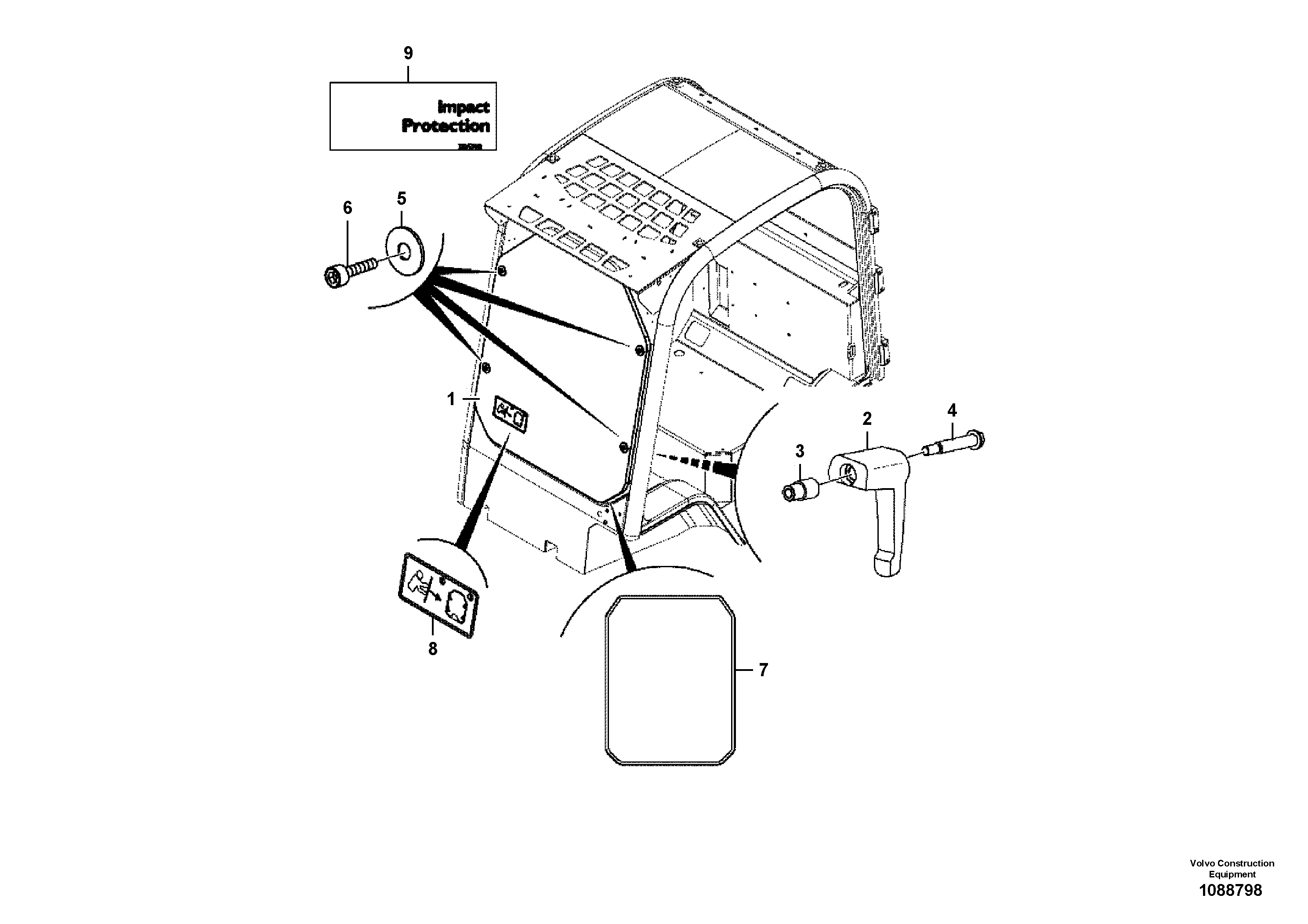 Cylinder Block VOE17485953 VOLVO