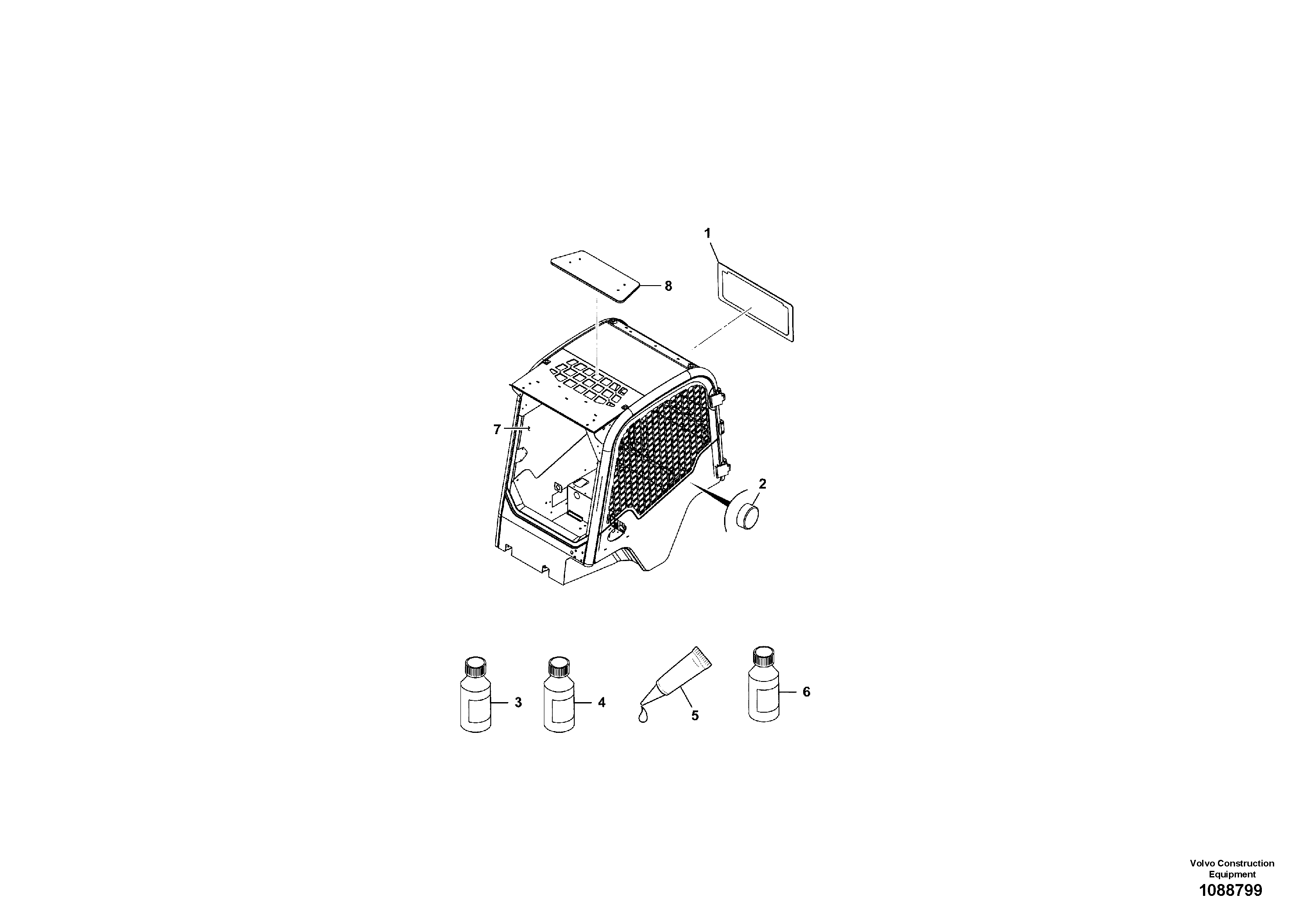 Rec.housing VOE17485955 VOLVO