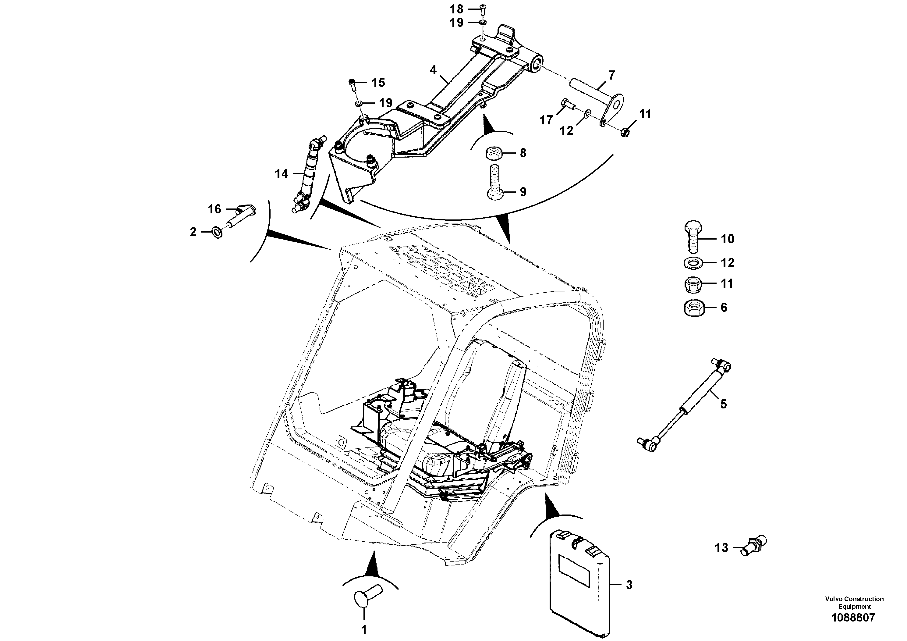 Swg Lk Cylinder VOE17485974 VOLVO