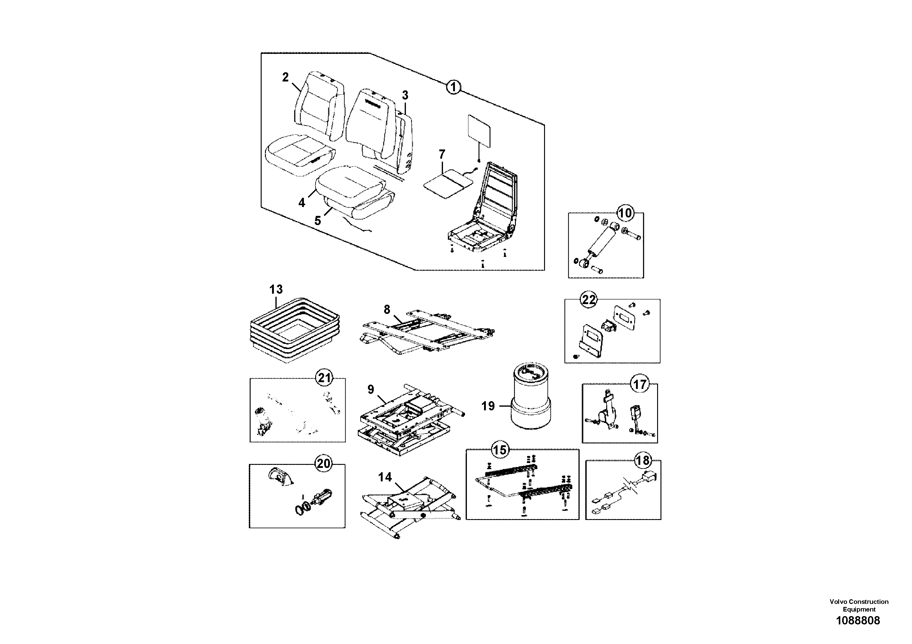 Adjuster Kit VOE17484675 VOLVO