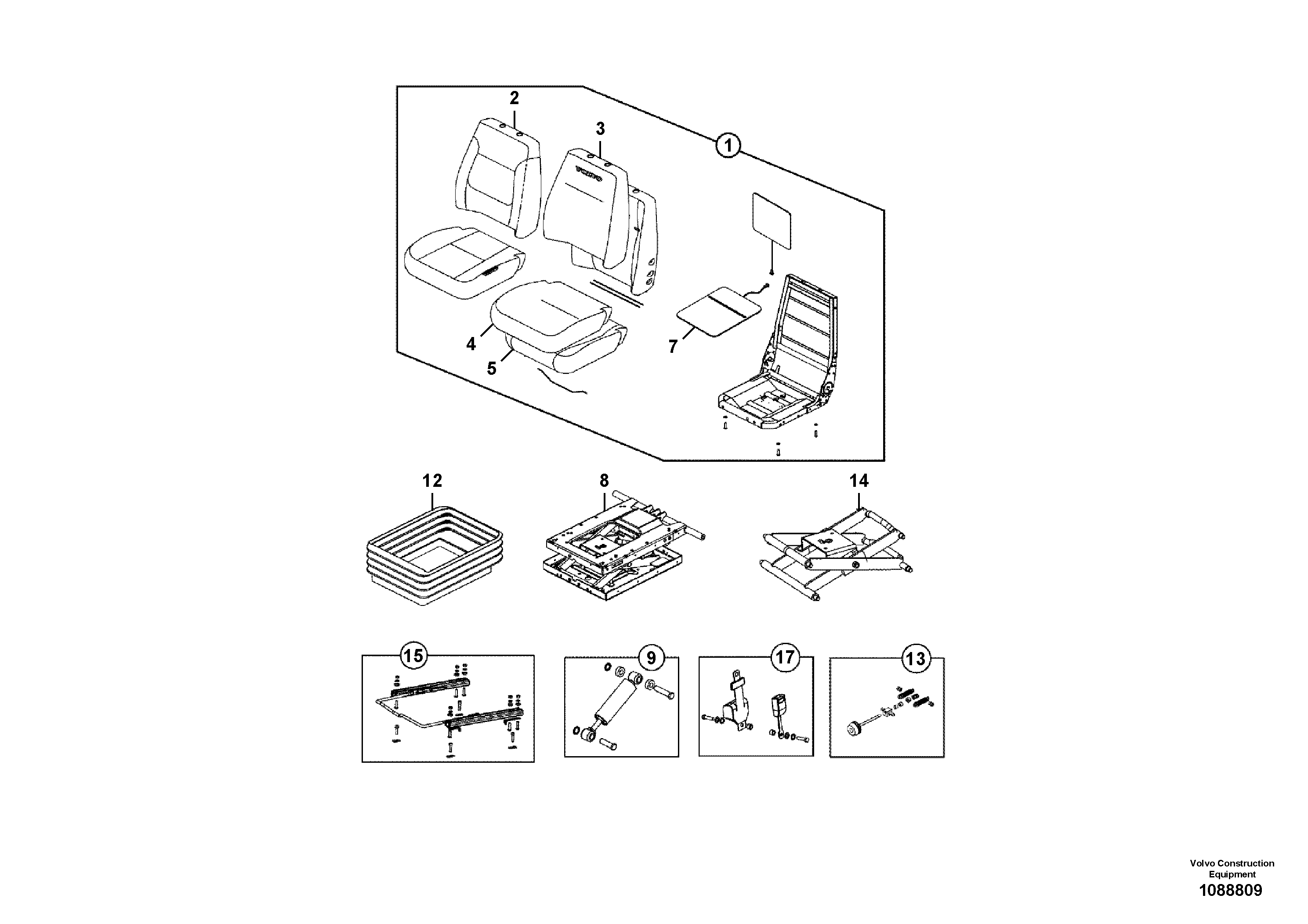 Adjuster Kit VOE17484693 VOLVO