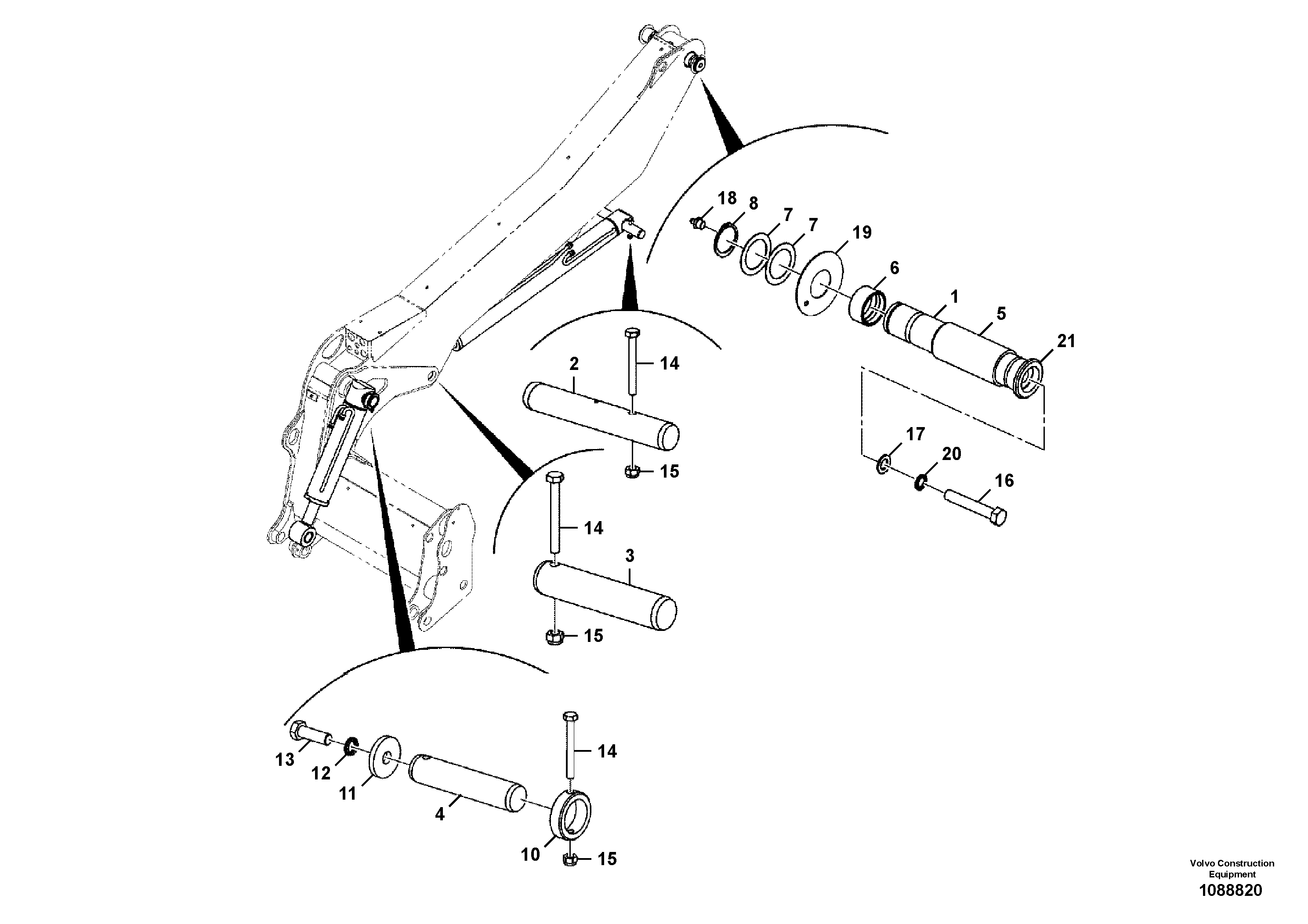Screw VOE17434103 VOLVO