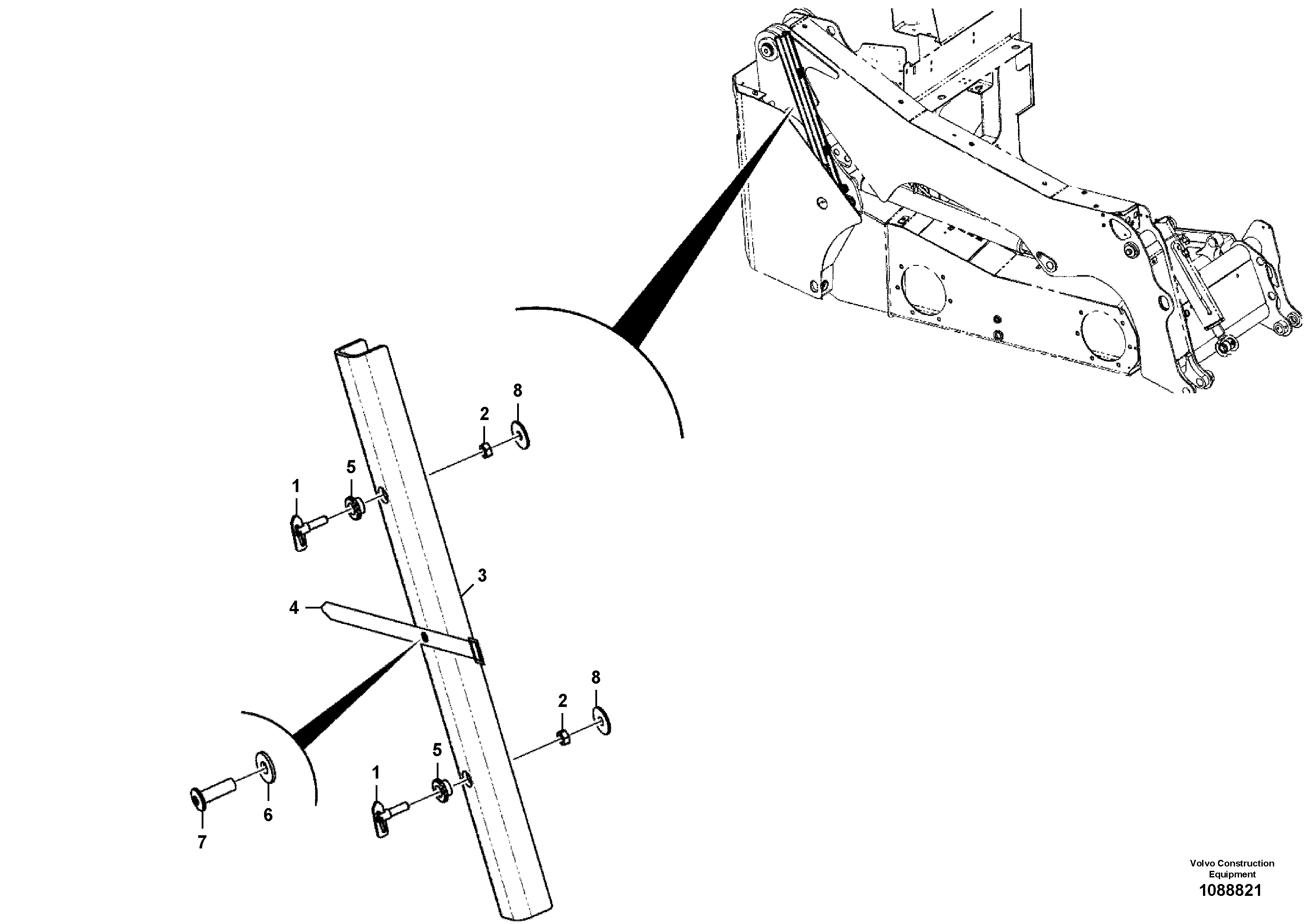 Pipe Protection VOE17484735 VOLVO