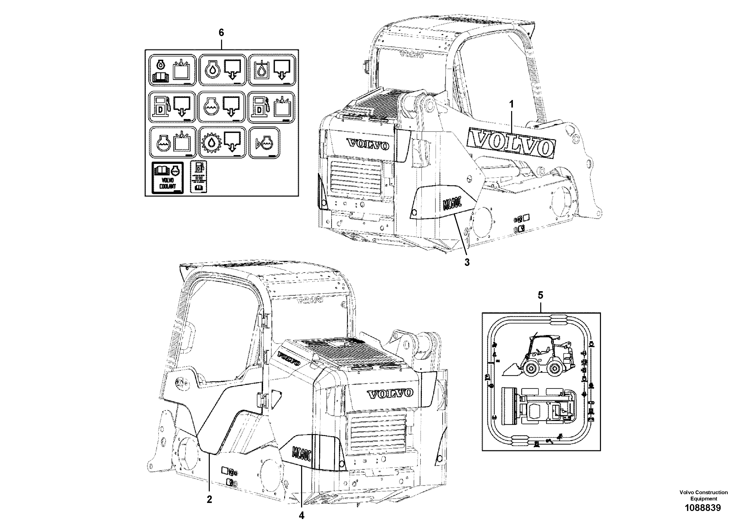 Cylinder Block VOE17487080 VOLVO