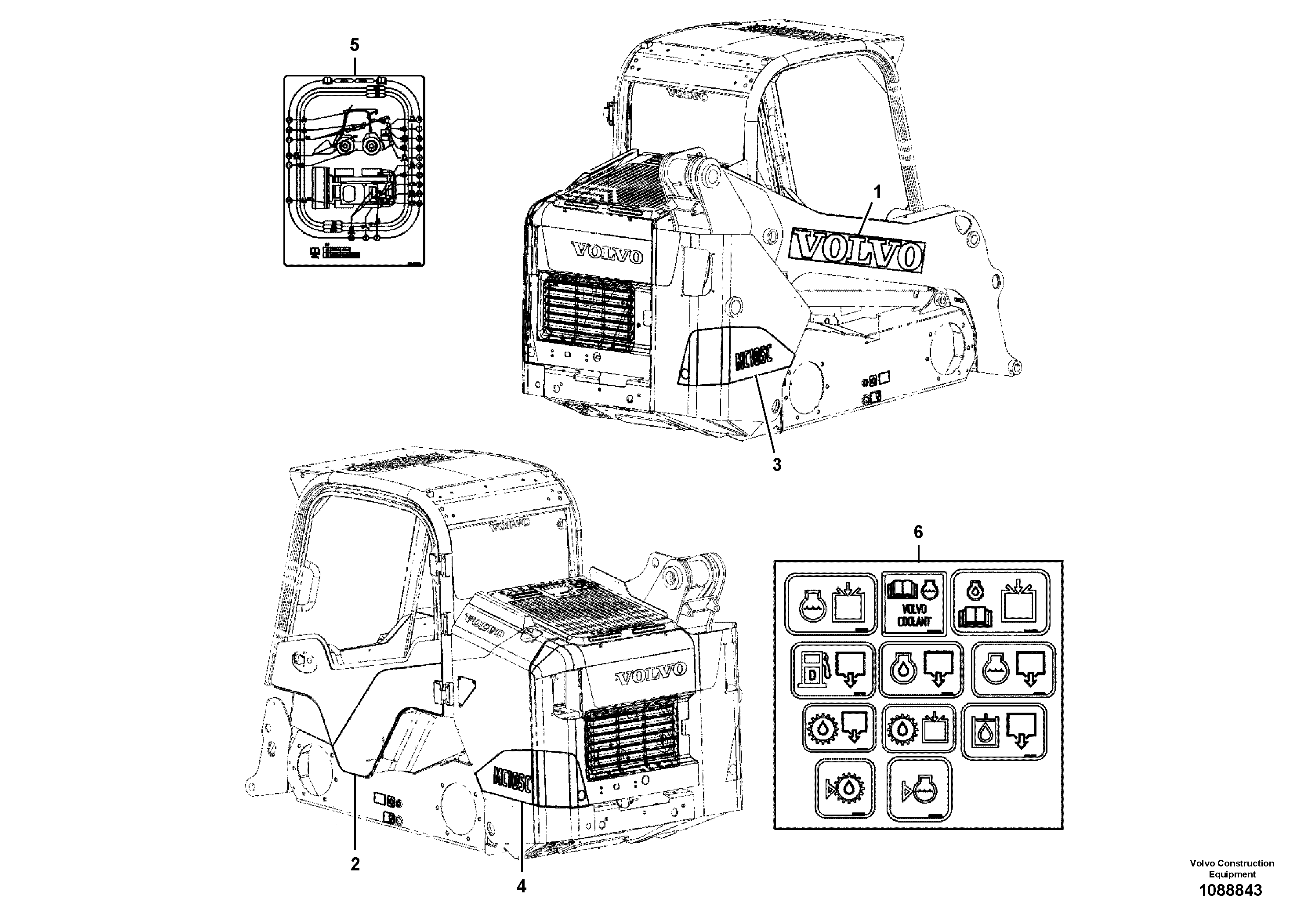 Cylinder Block VOE16064555 VOLVO