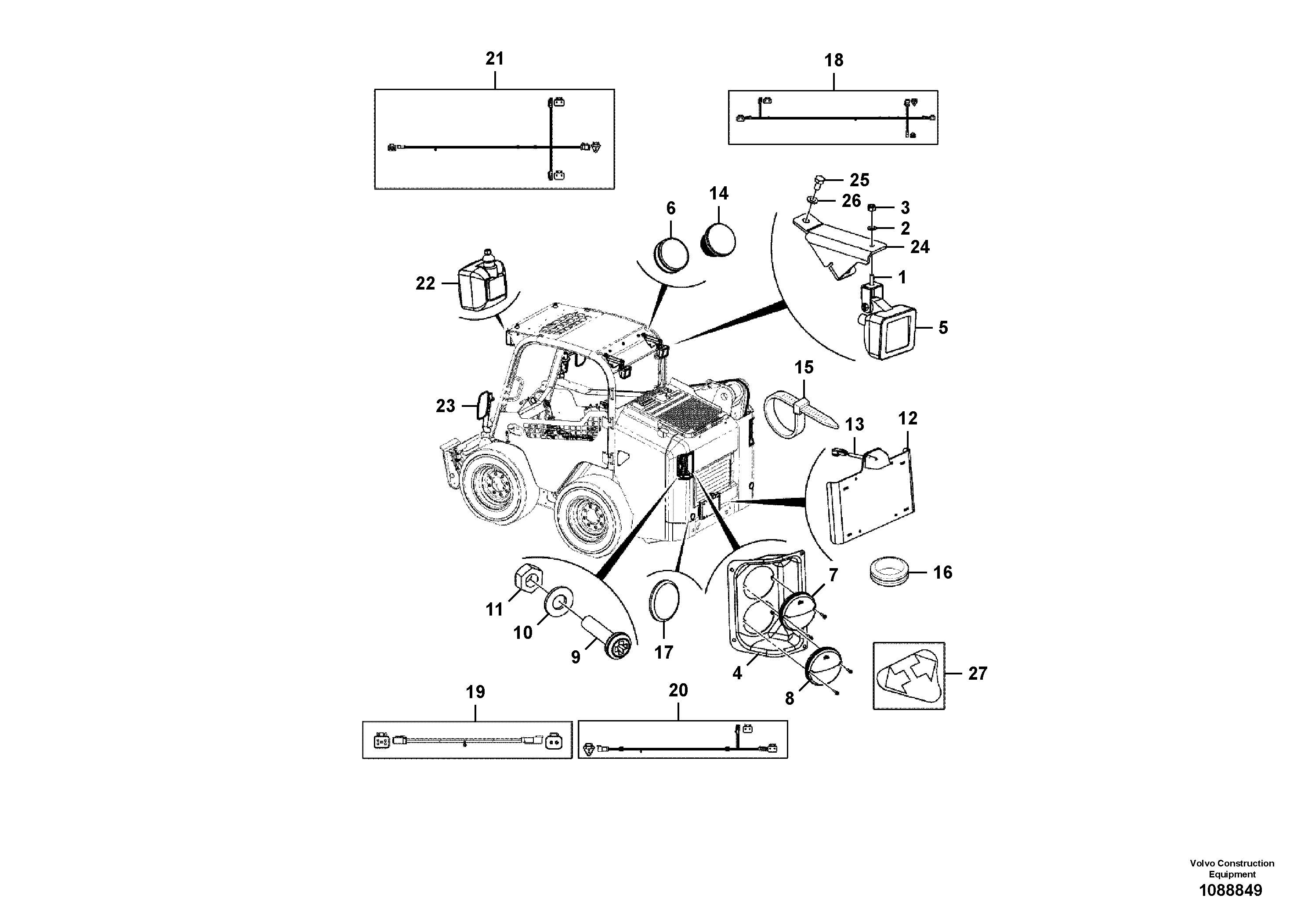 Mounting Plate VOE17484906 VOLVO