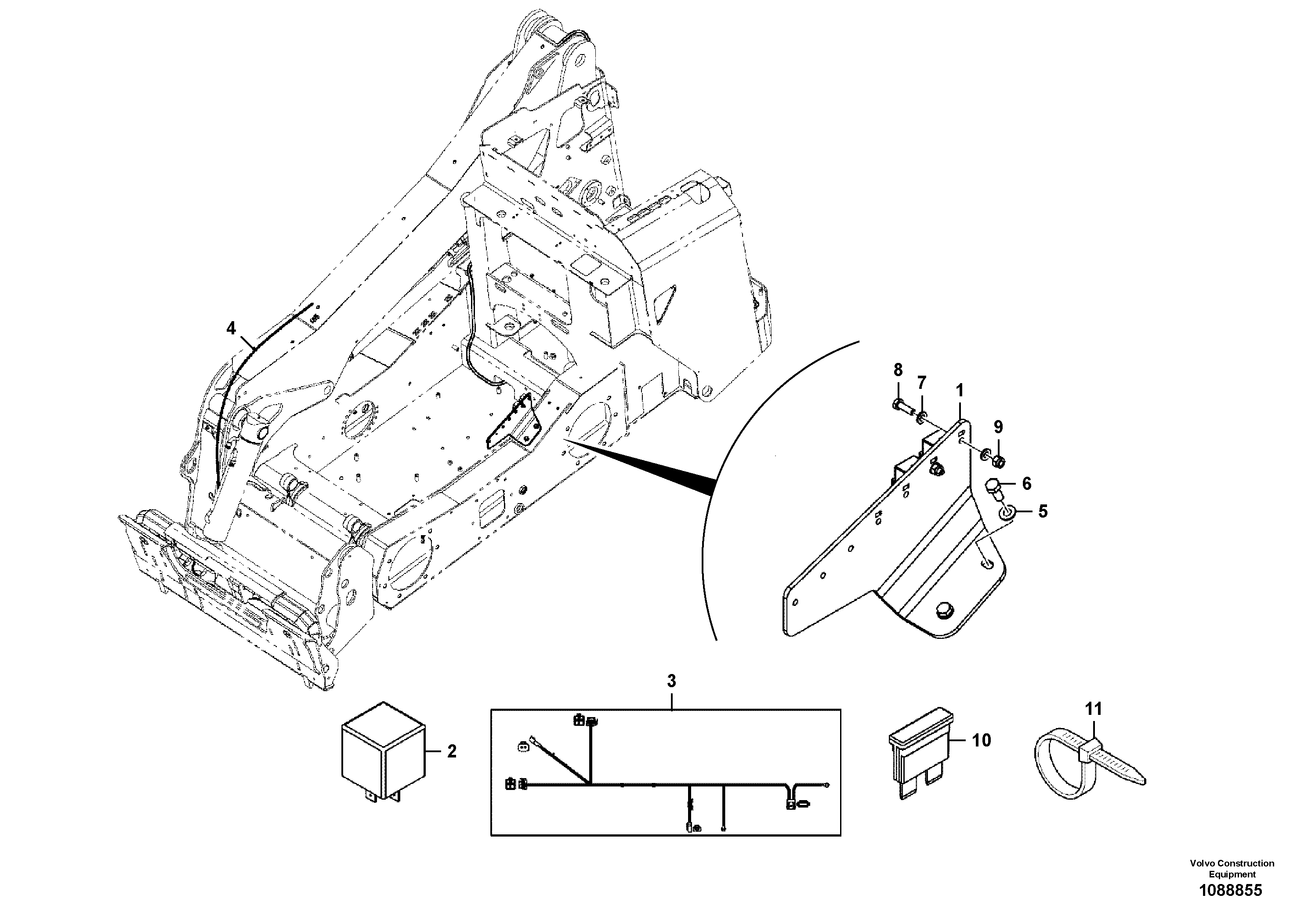 Bucket 4,5 Cu M VOE17486022 VOLVO