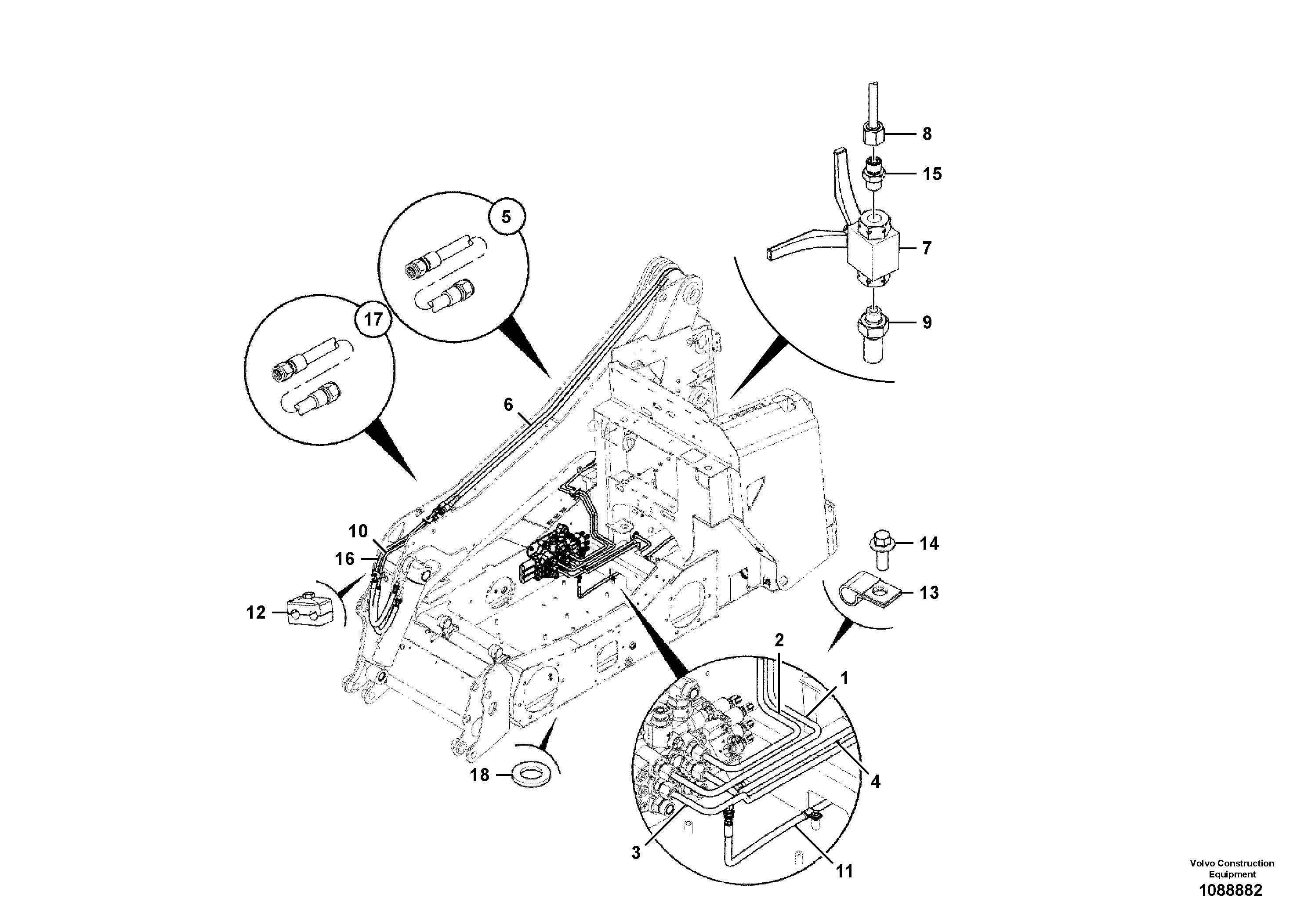 Fuel miser valve VOE17487843 VOLVO