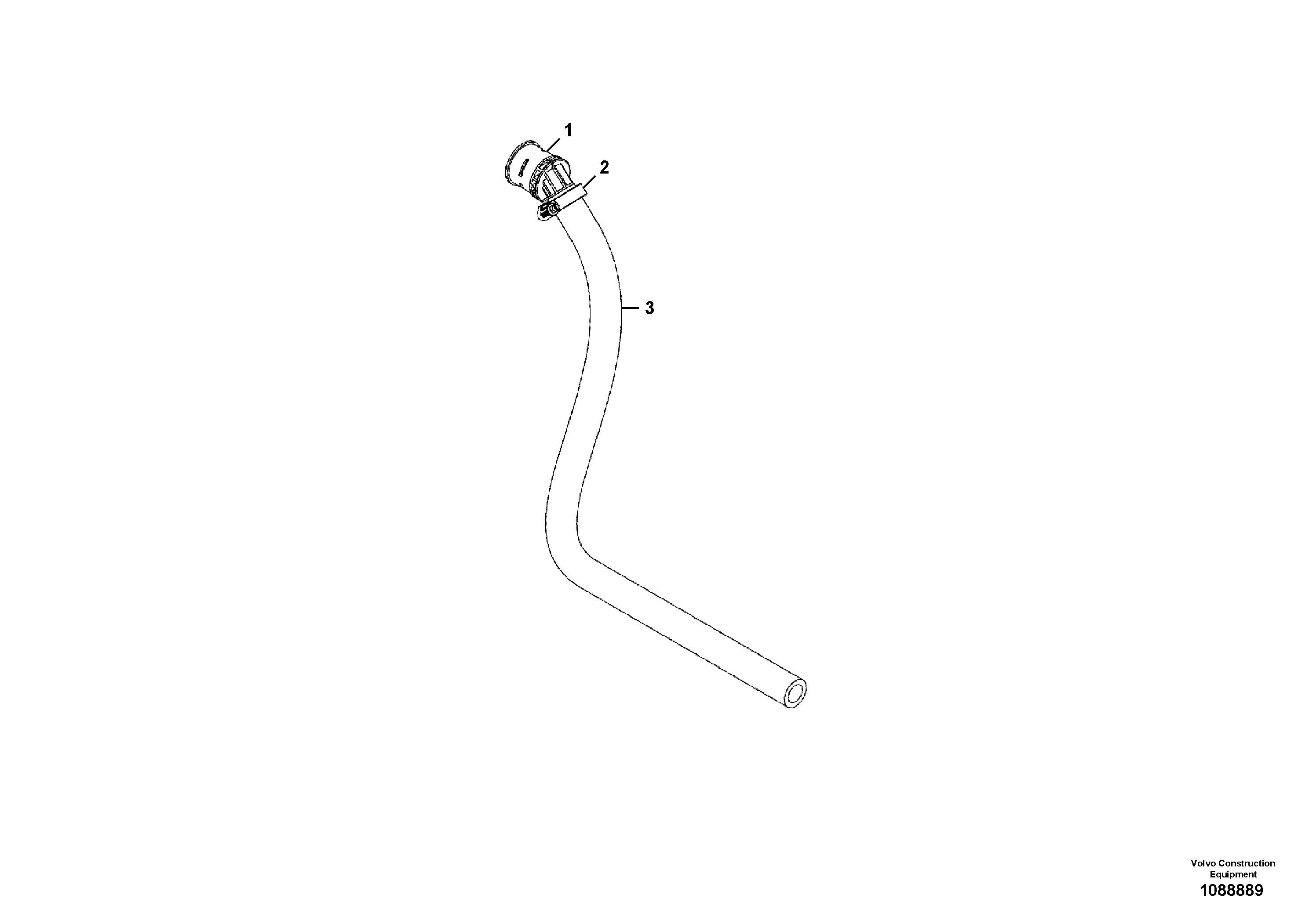 Hose VOE17485081 VOLVO