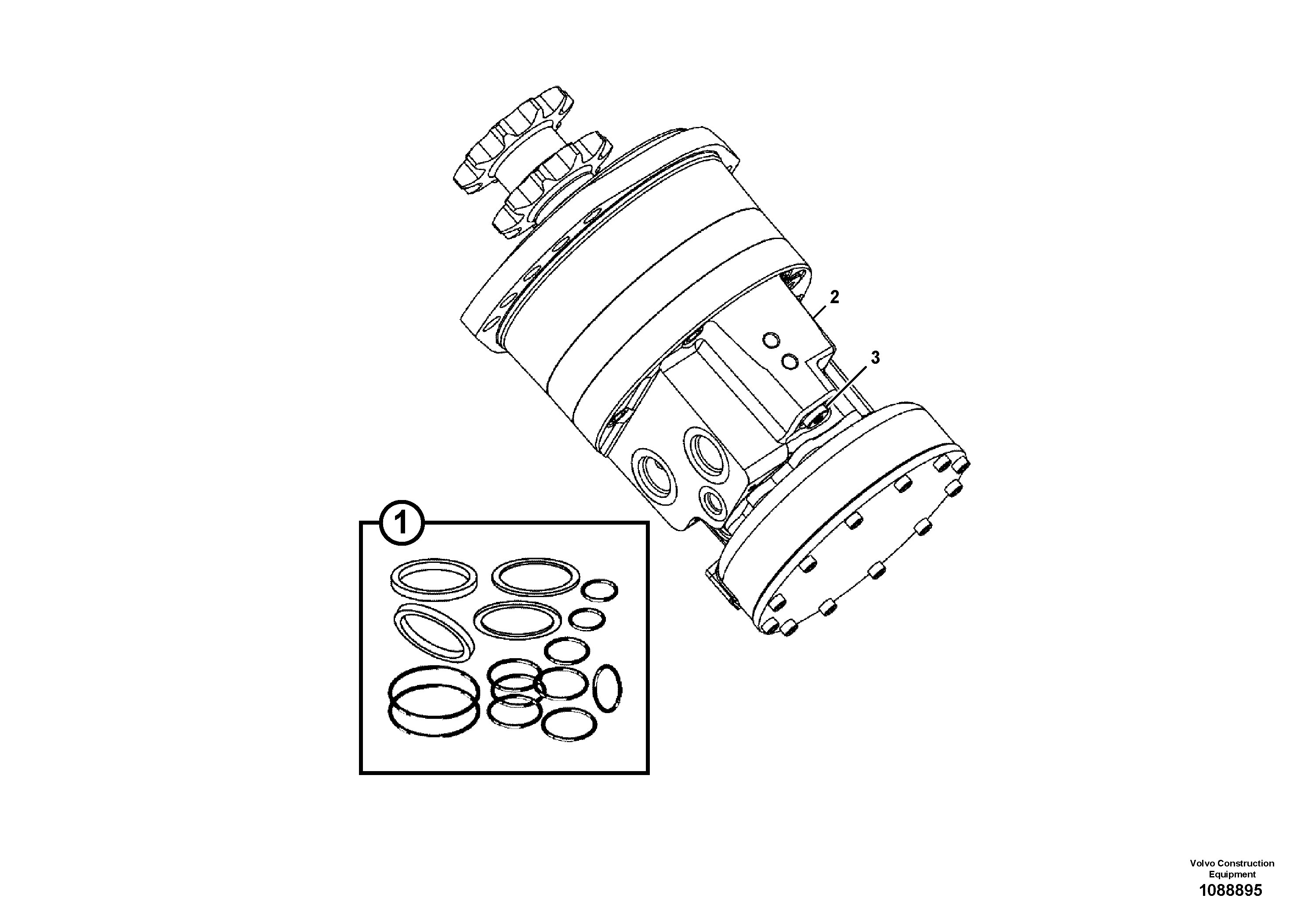 Valve Control VOE17487417 VOLVO