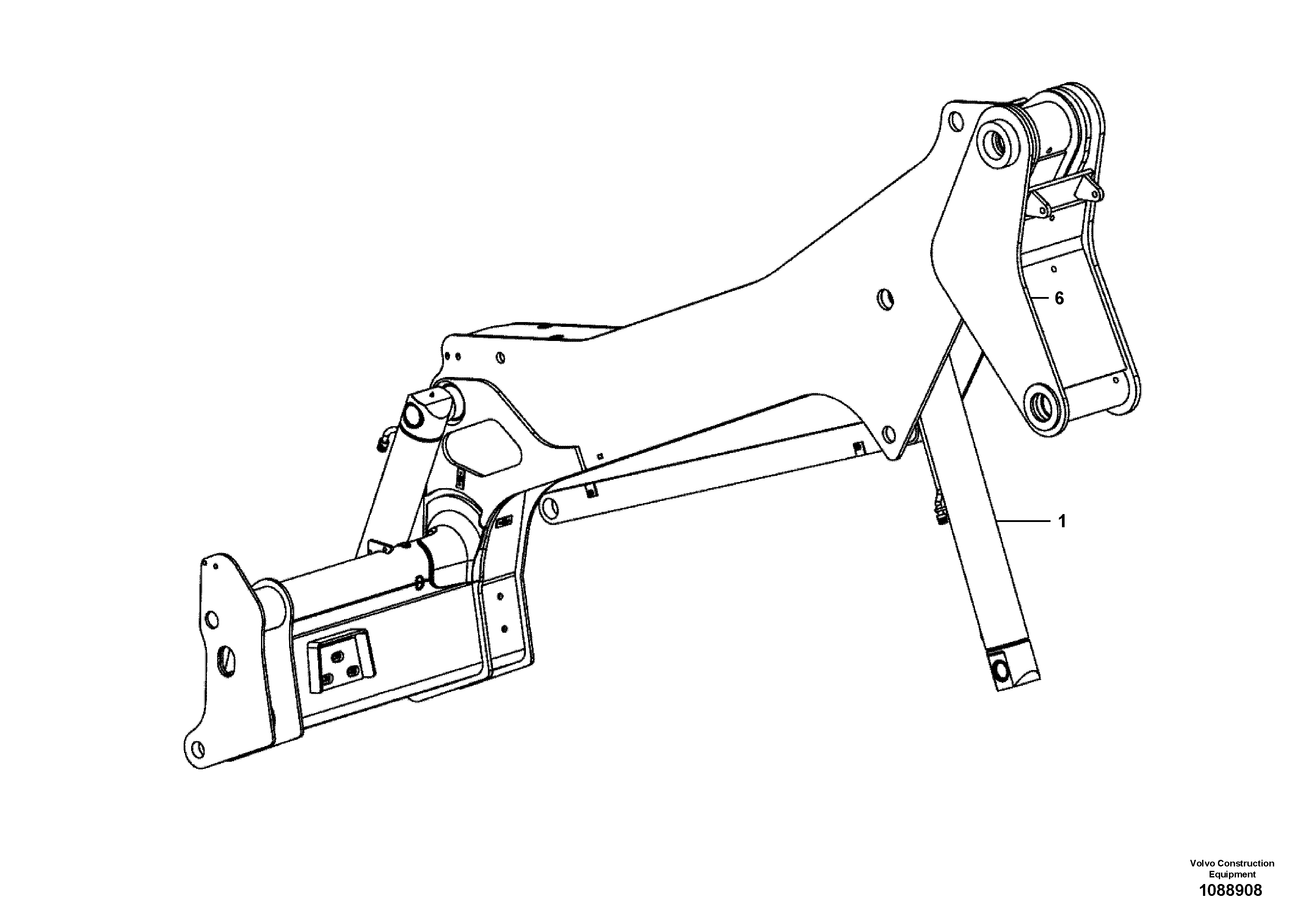 Track Gearbox VOE17488065 VOLVO