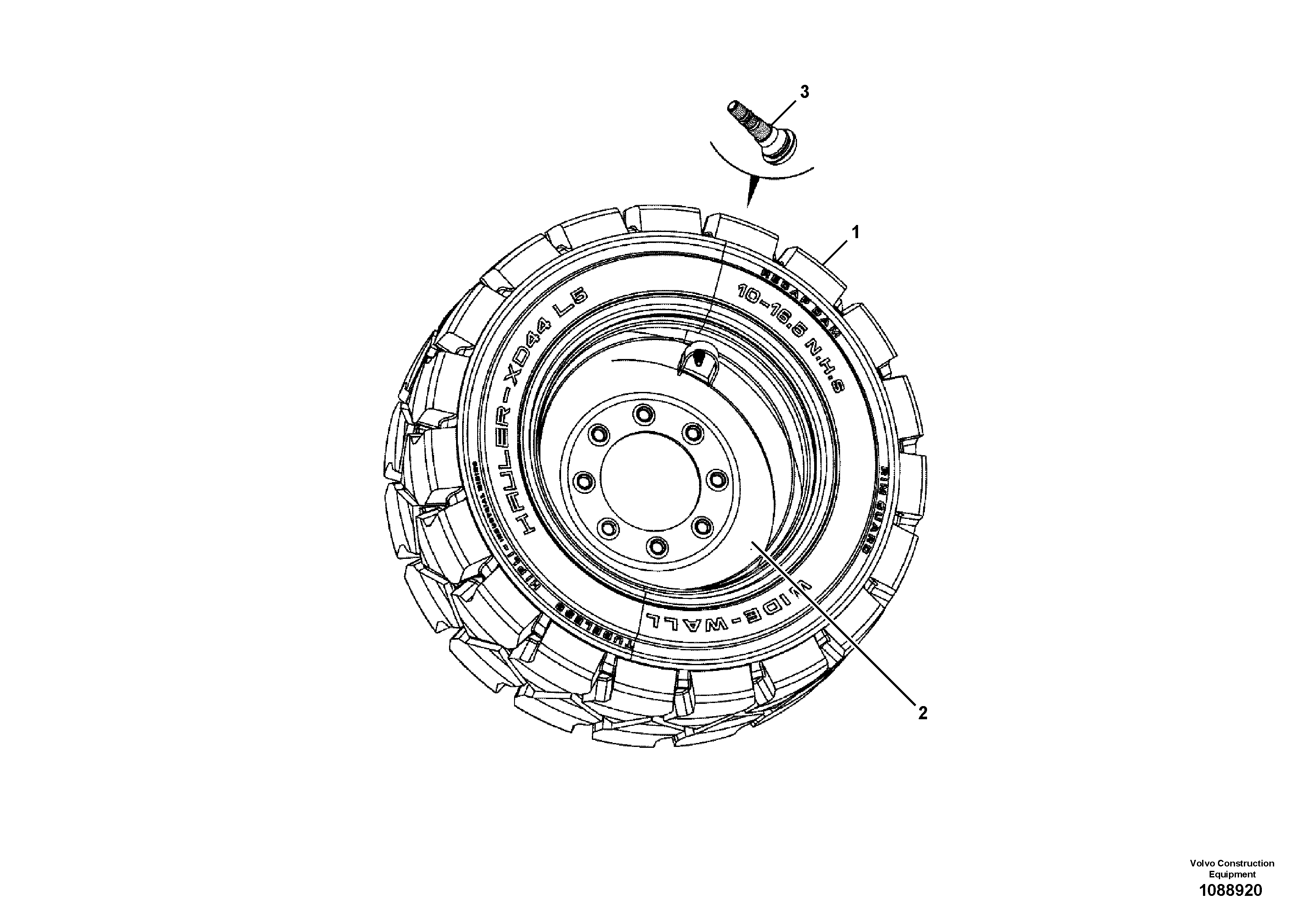Tire VOE17485062 VOLVO