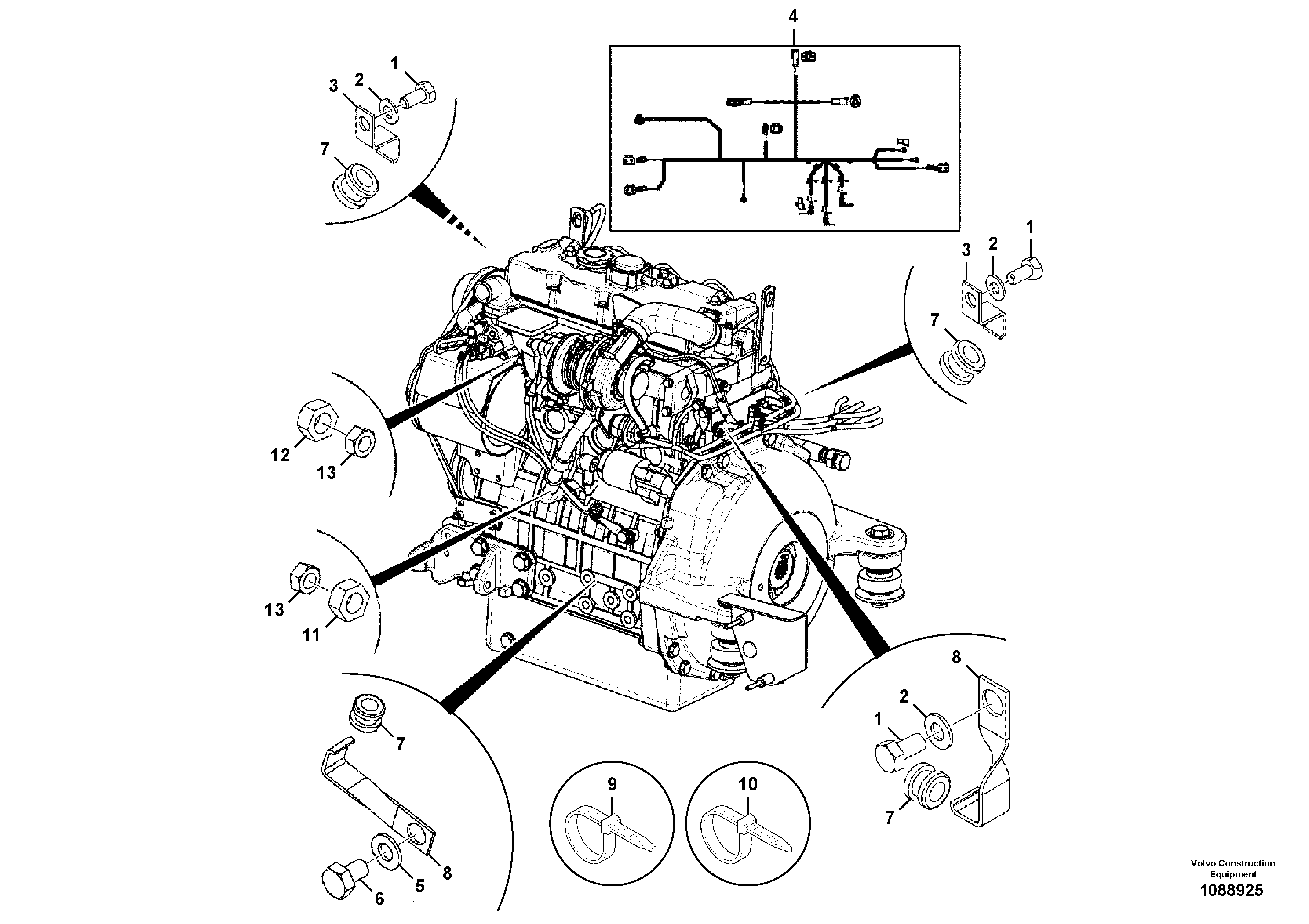 Support Leg VOE17487283 VOLVO