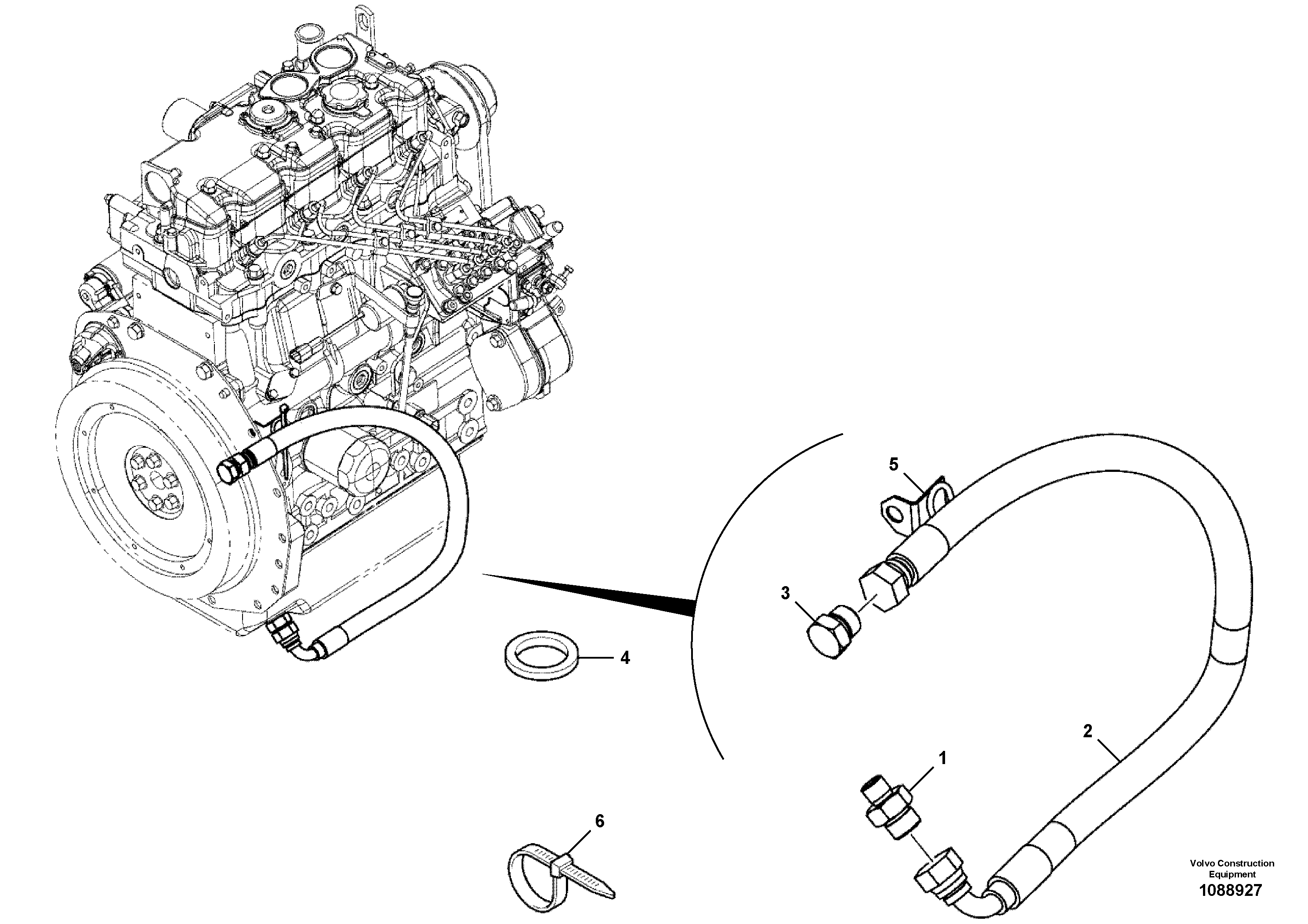 Seal Flange VOE17484582 VOLVO
