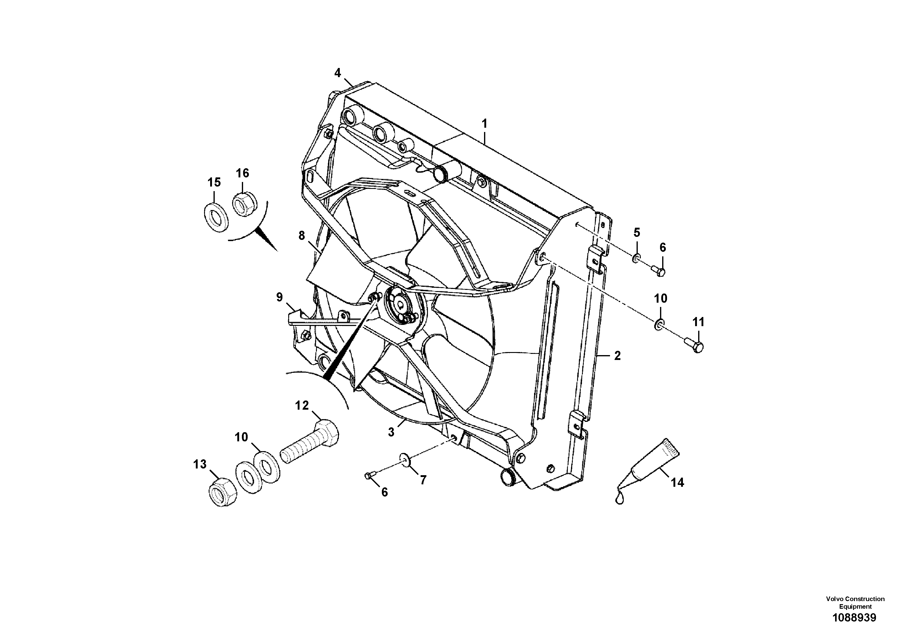 Hydraulic hammer VOE17487432 VOLVO