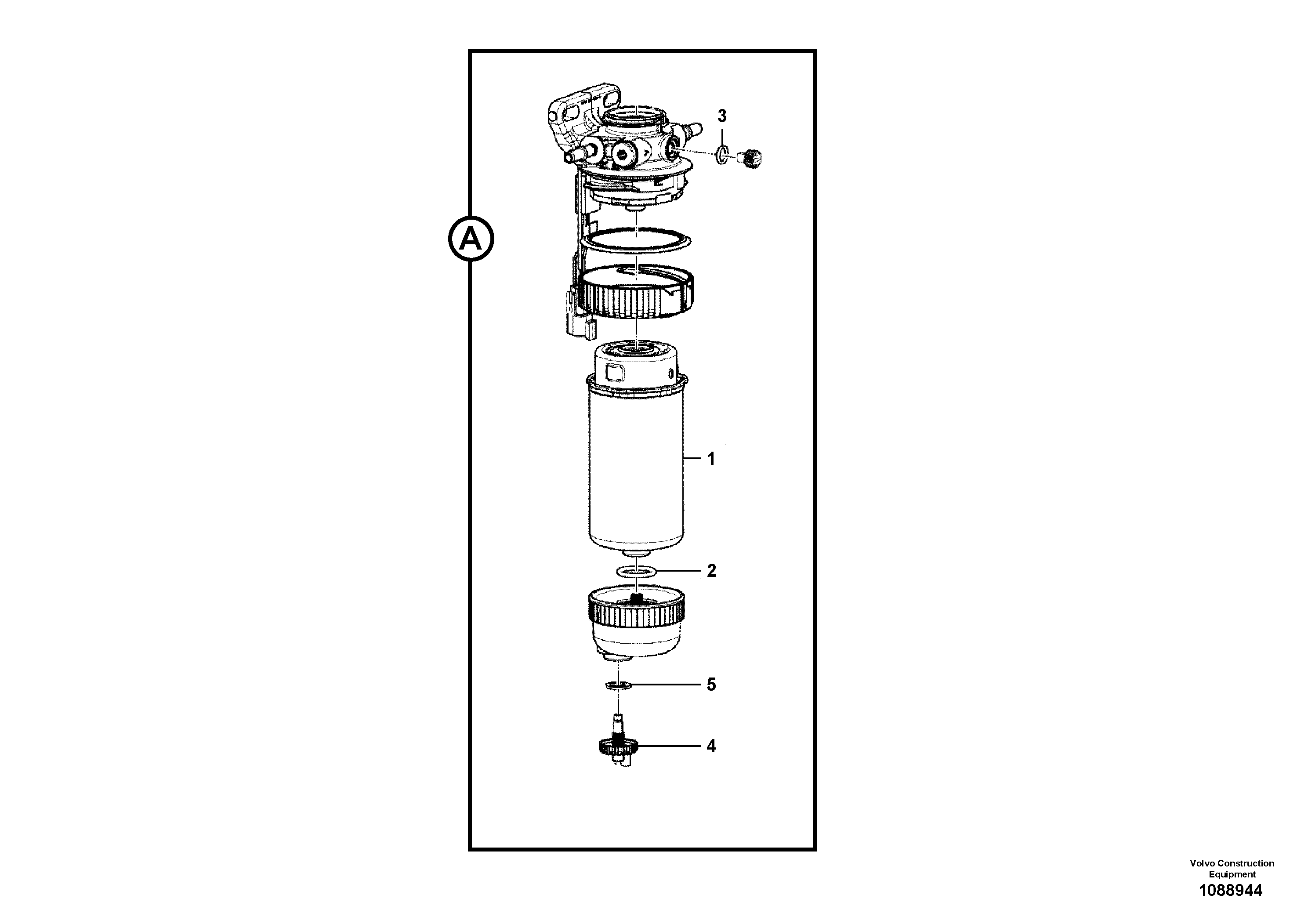 Filter VOE17484592 VOLVO