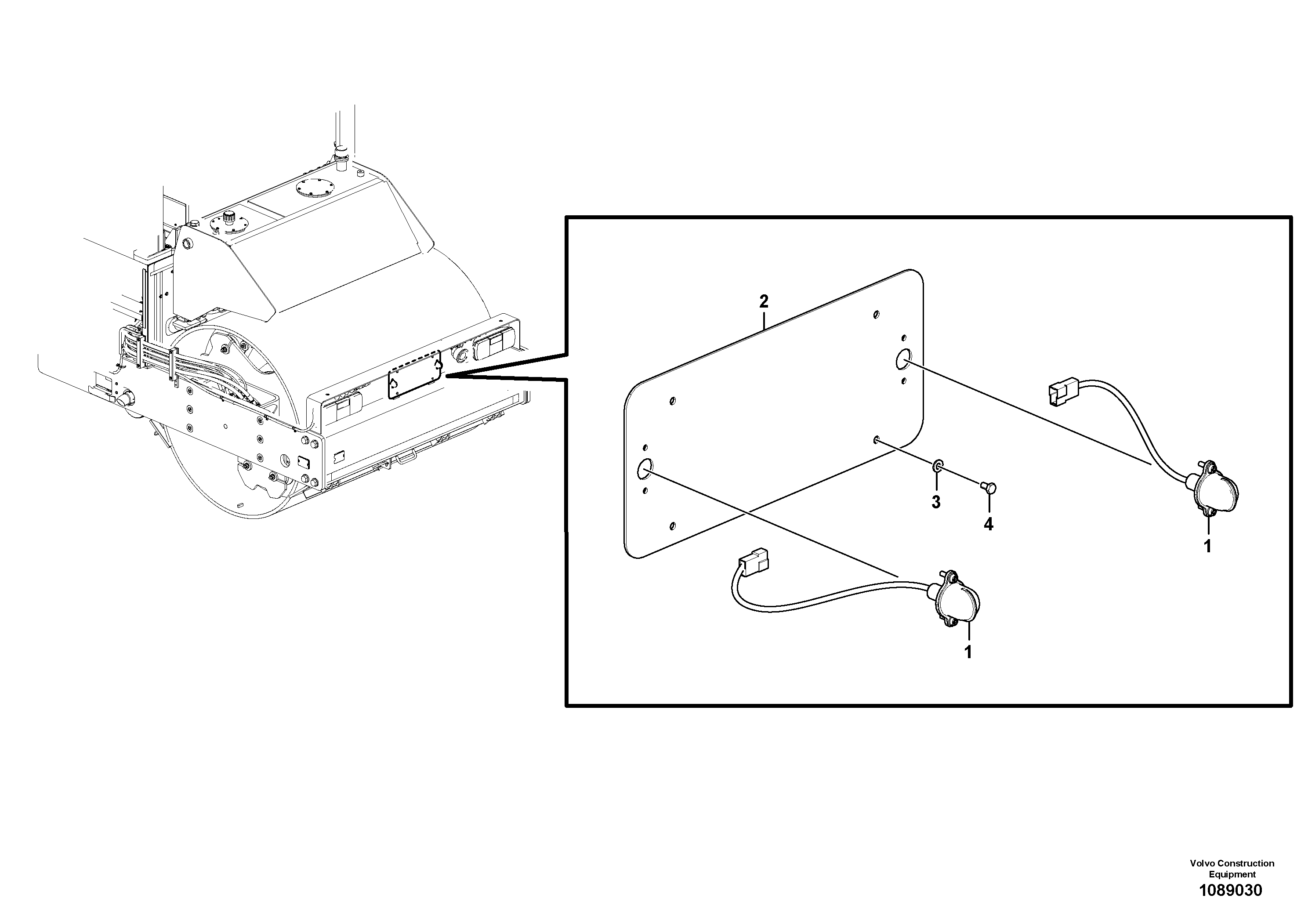 Rec.housing VOE12829811 VOLVO
