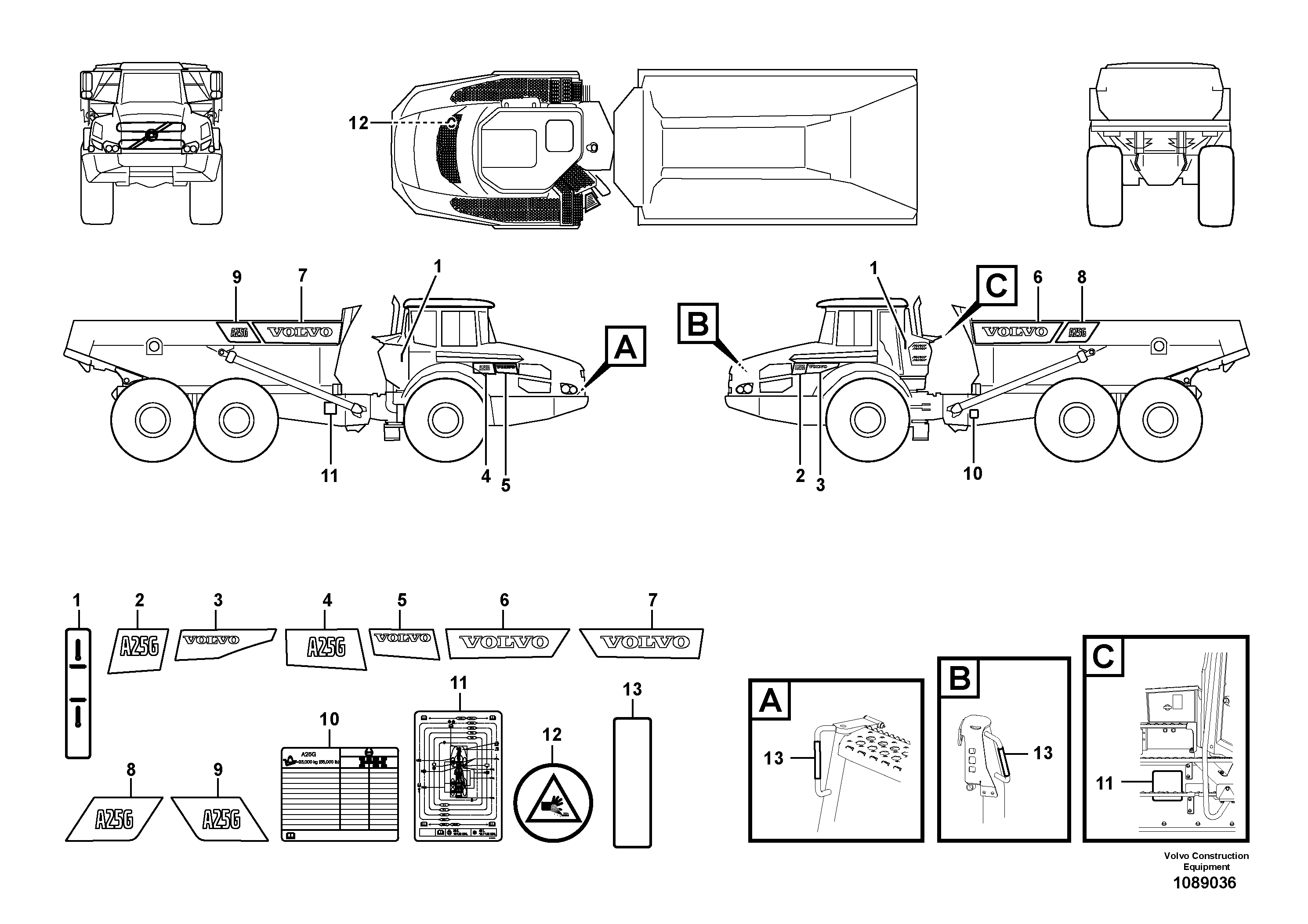 Dynamo Bracket VOE16893740 VOLVO