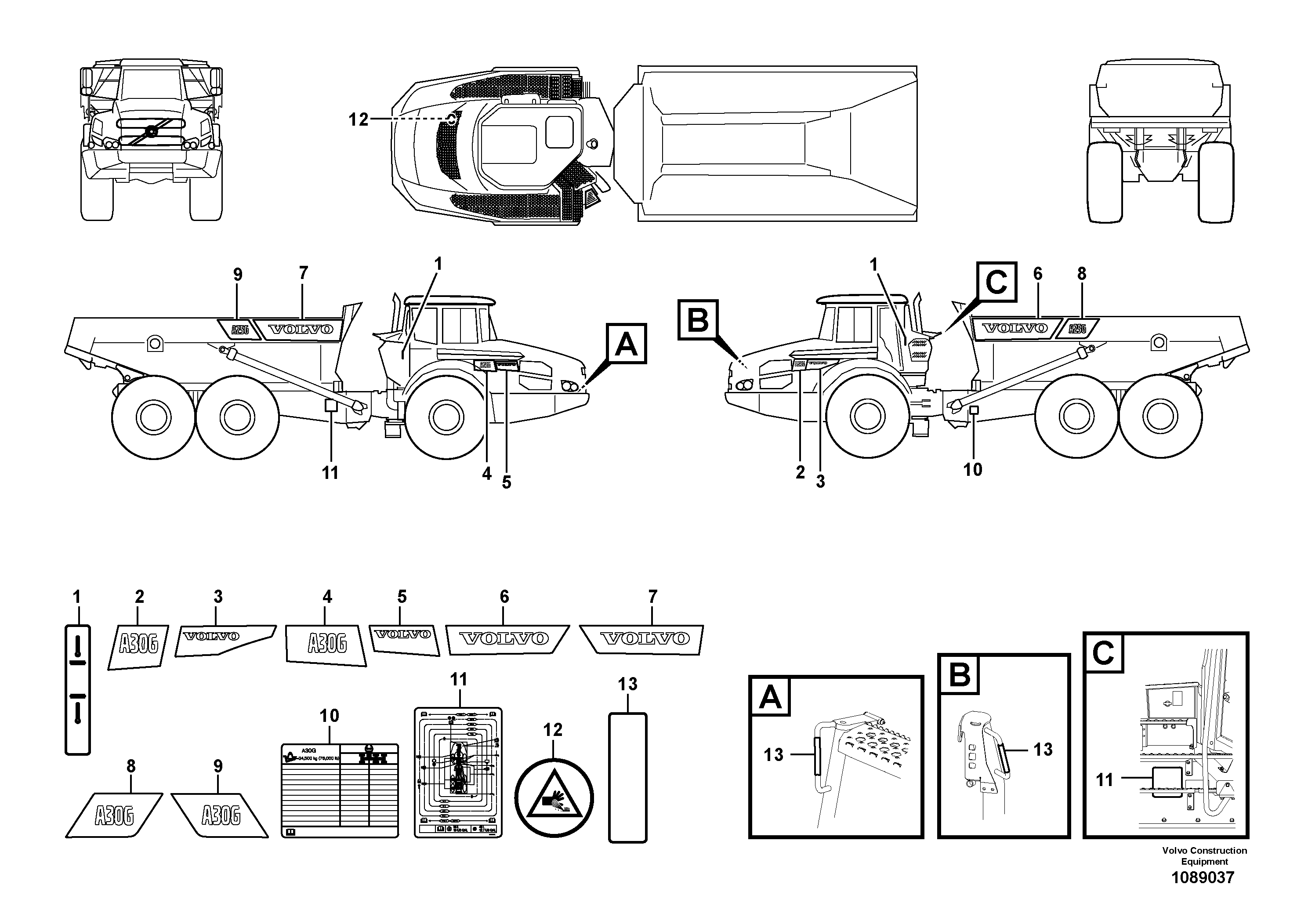 Dynamo Bracket VOE16893741 VOLVO