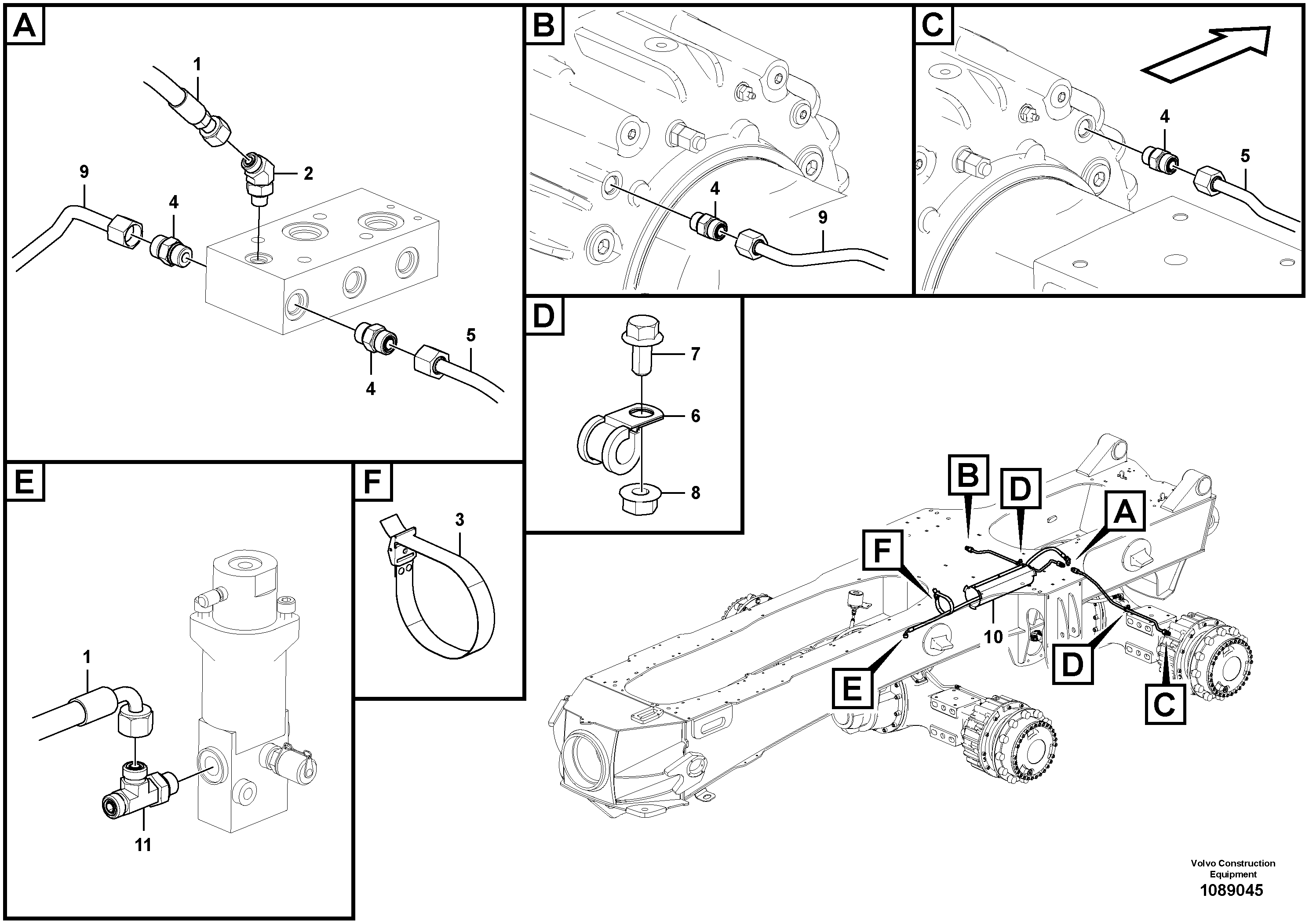 Pipe VOE16859832 VOLVO