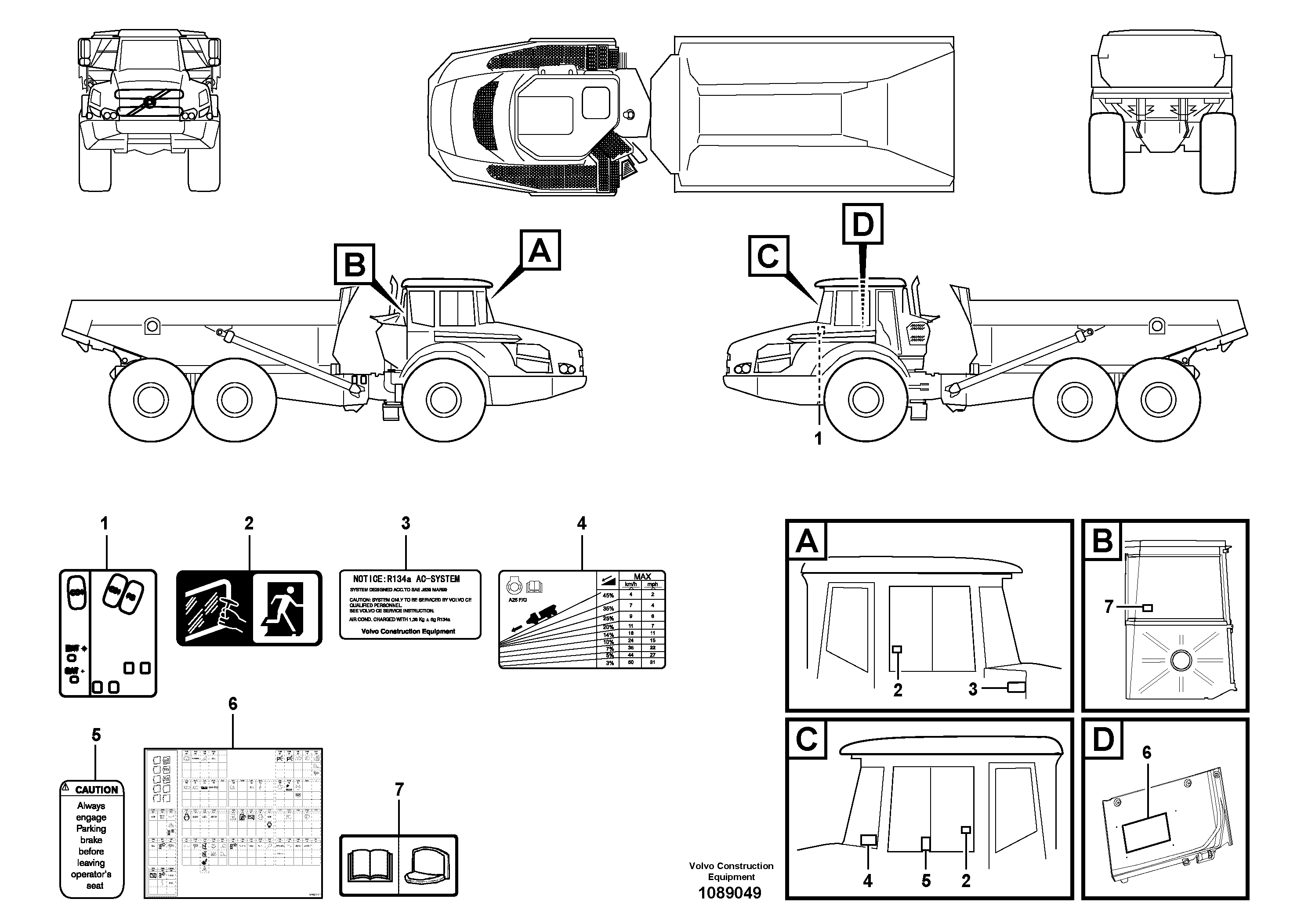 Decal VOE17484049 VOLVO