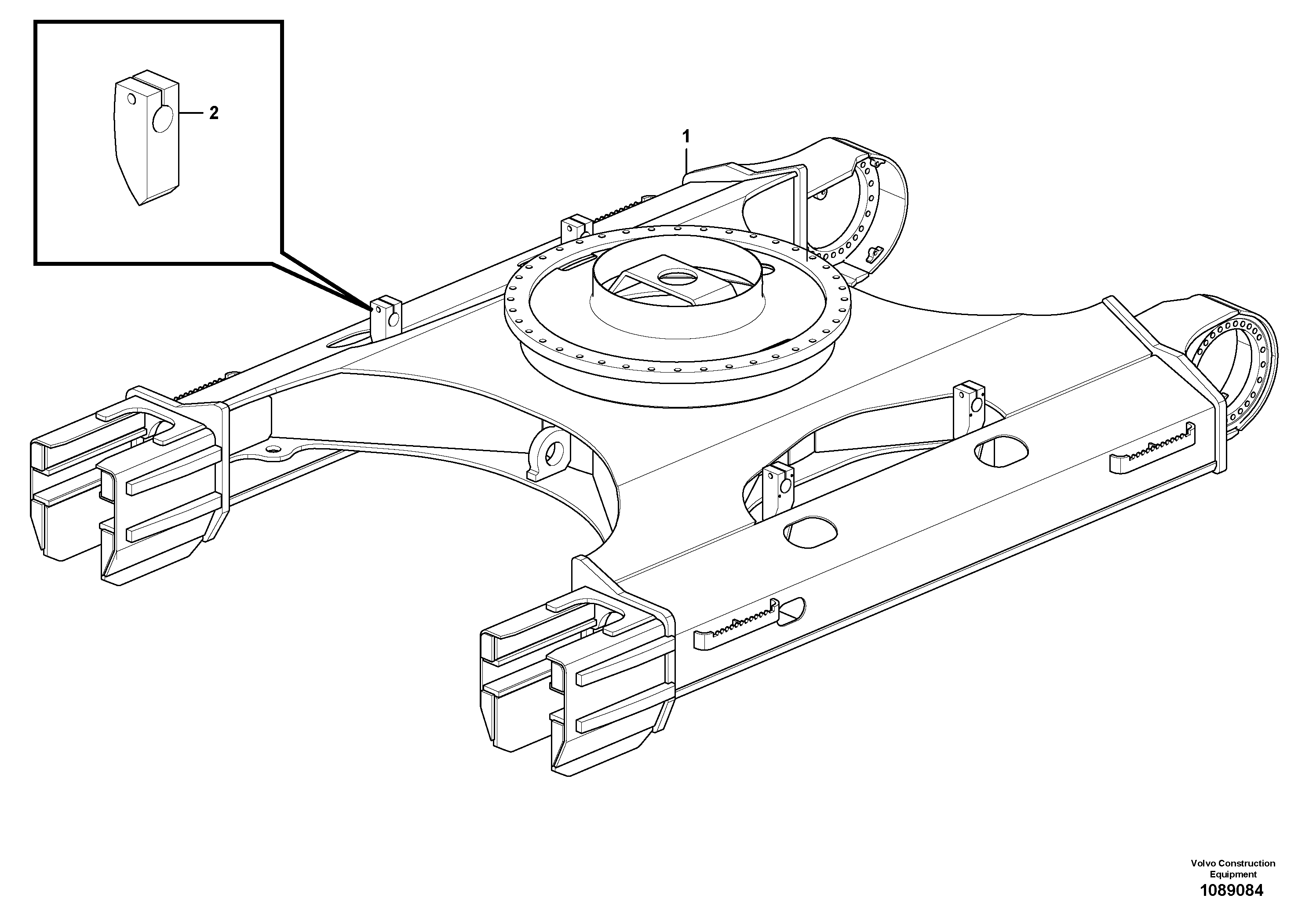 Upper Wiper VOE14501590 VOLVO