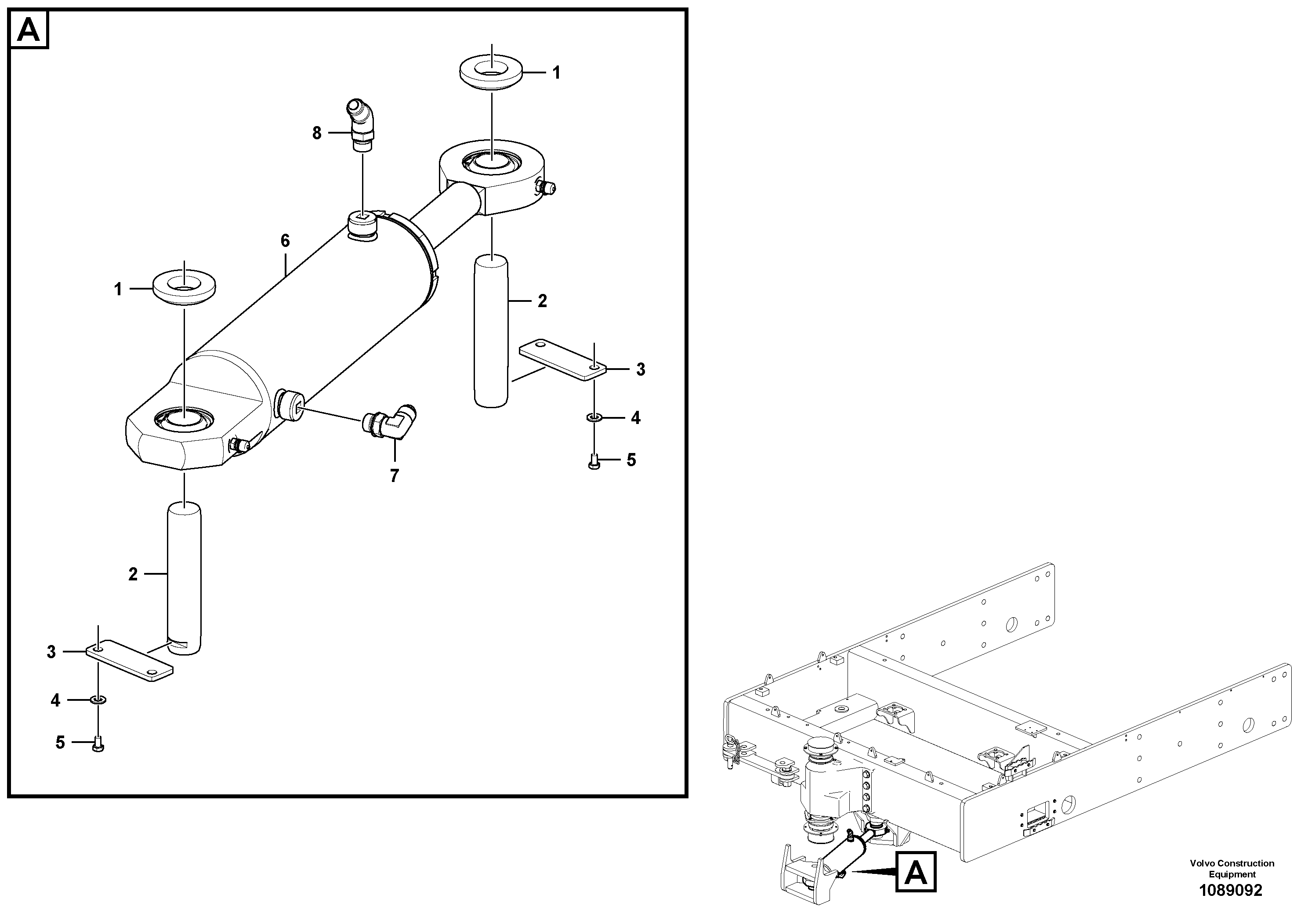 Swg Lk Cylinder VOE12815339 VOLVO