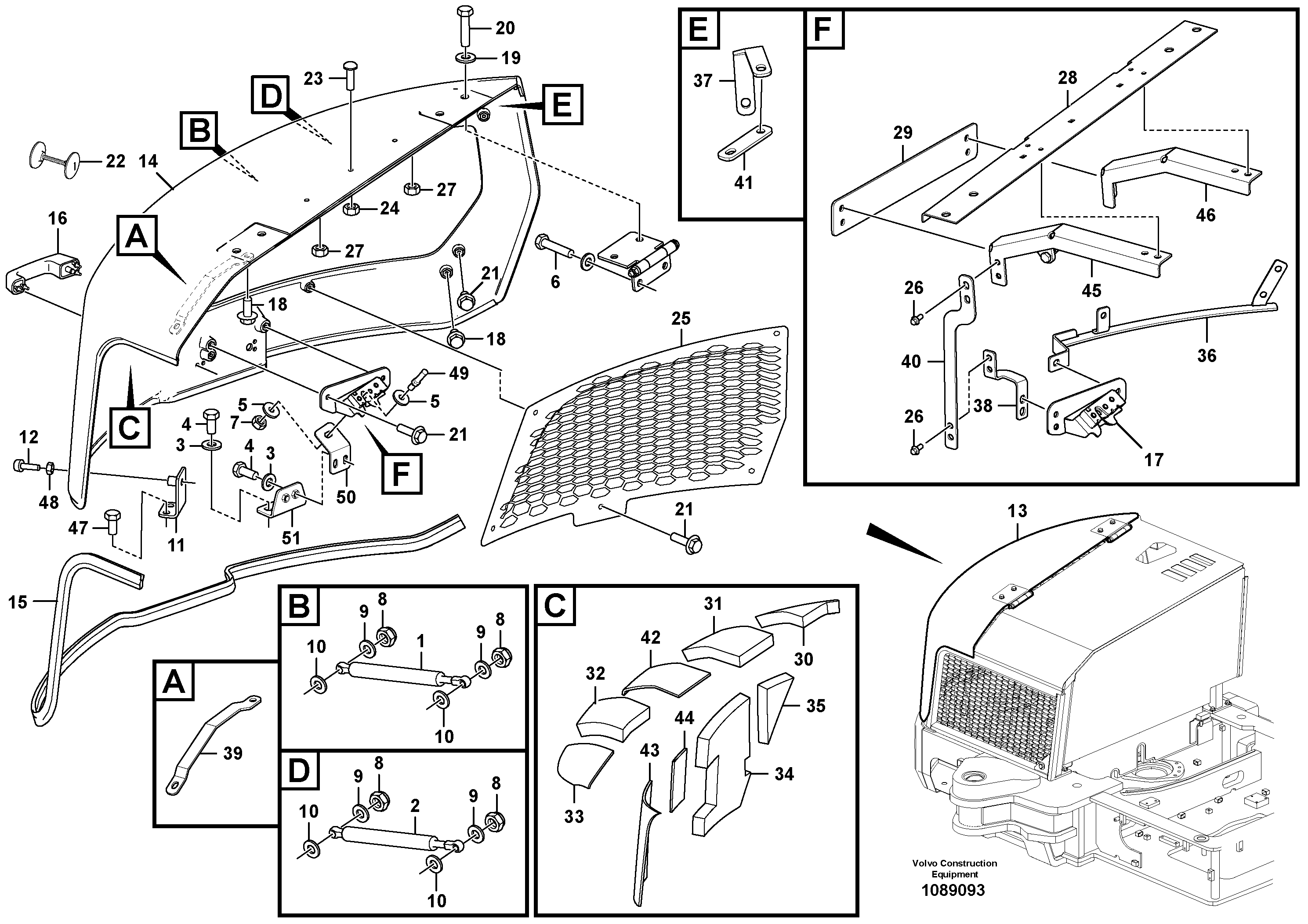Rec.housing VOE14665237 VOLVO