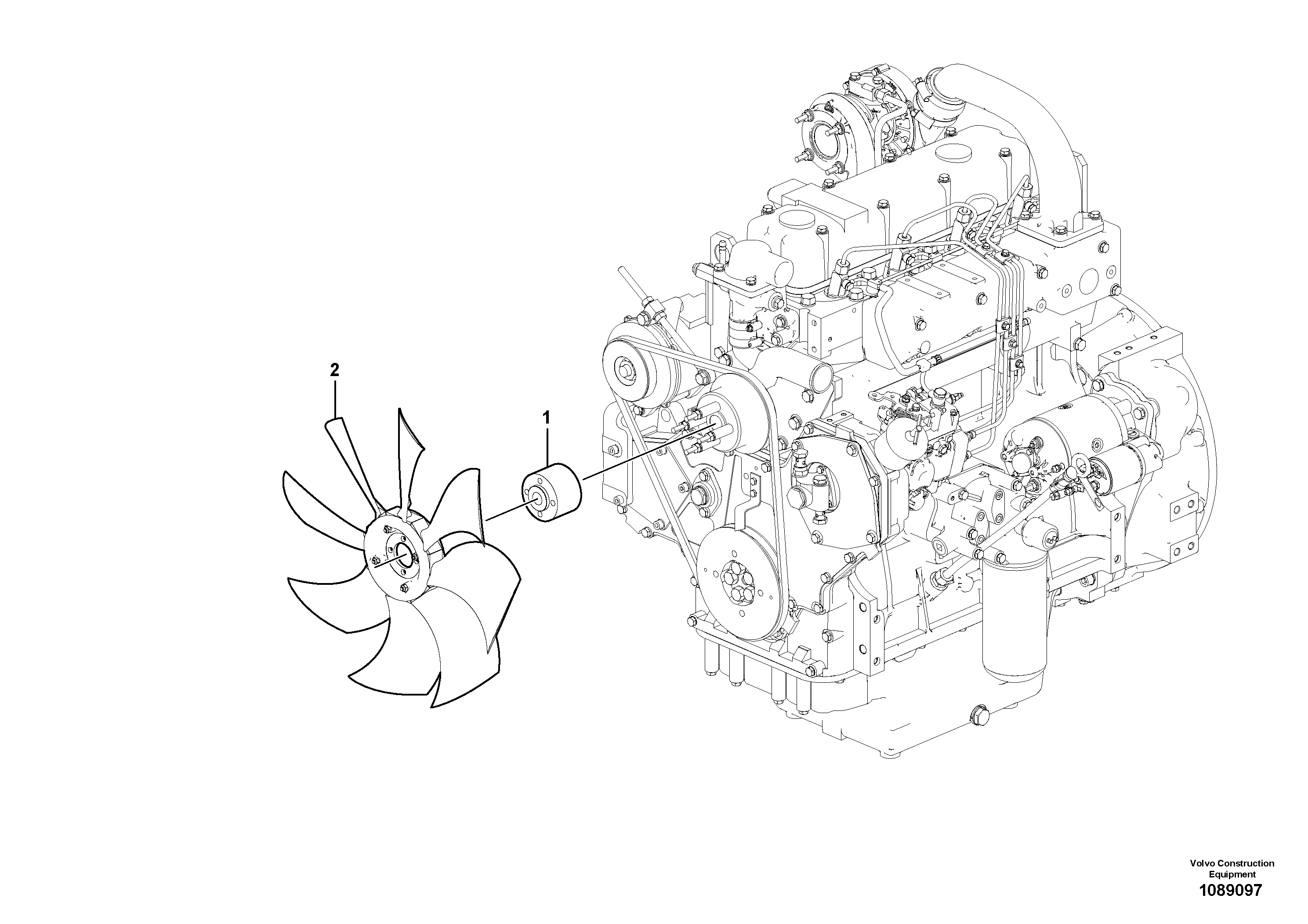 Digging Arm VOE12831284 VOLVO