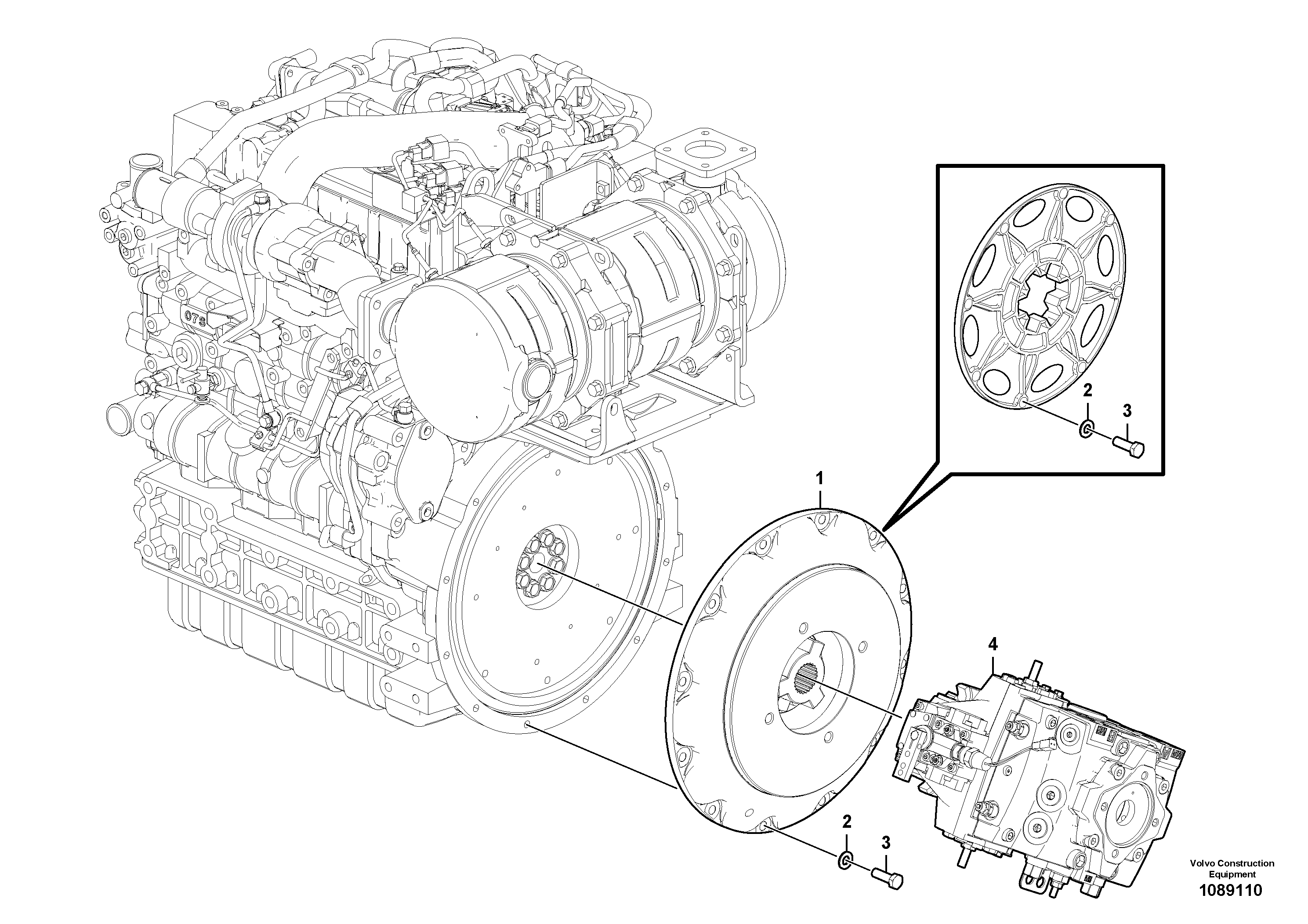 Mounting rail RM96741970 VOLVO