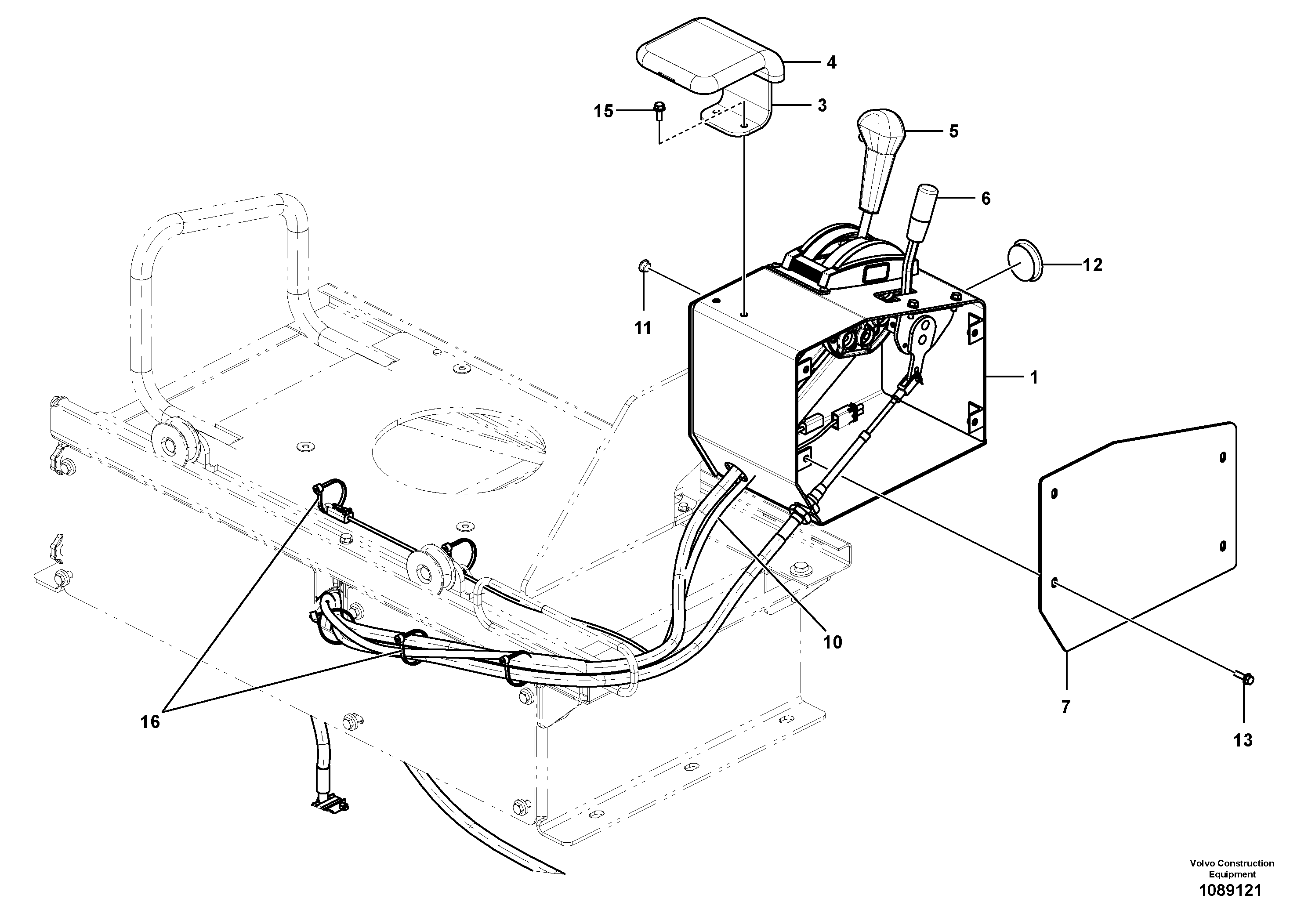 Support Leg VOE12824686 VOLVO