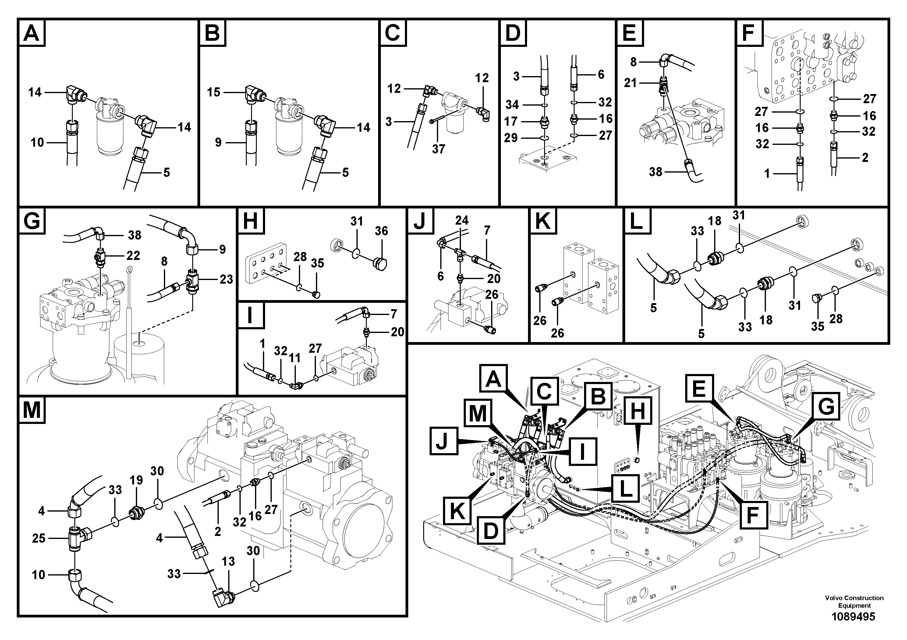 Valve Assembly, Stop VOE14640845 VOLVO
