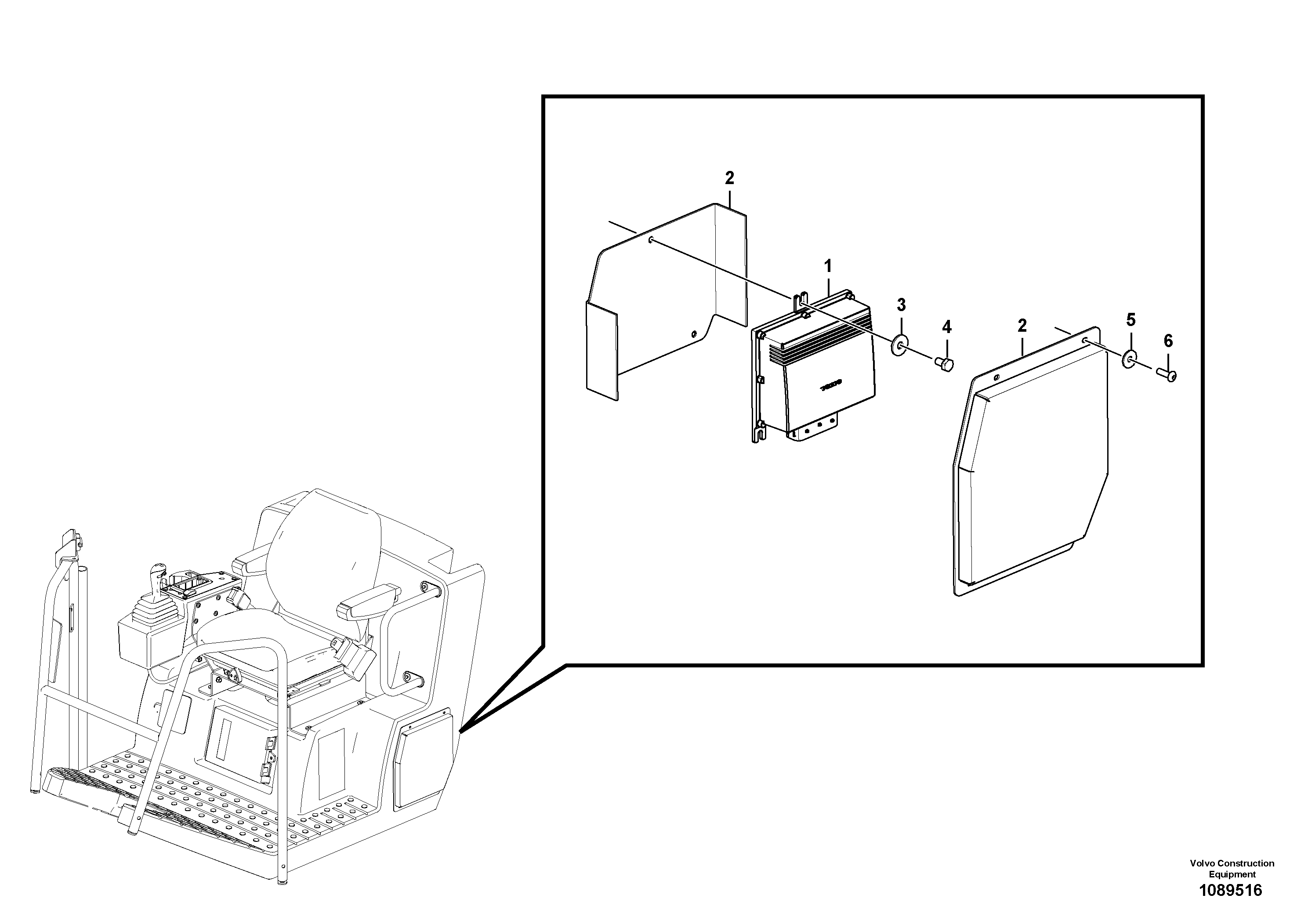 Turn Sig Switch VOE12833743 VOLVO