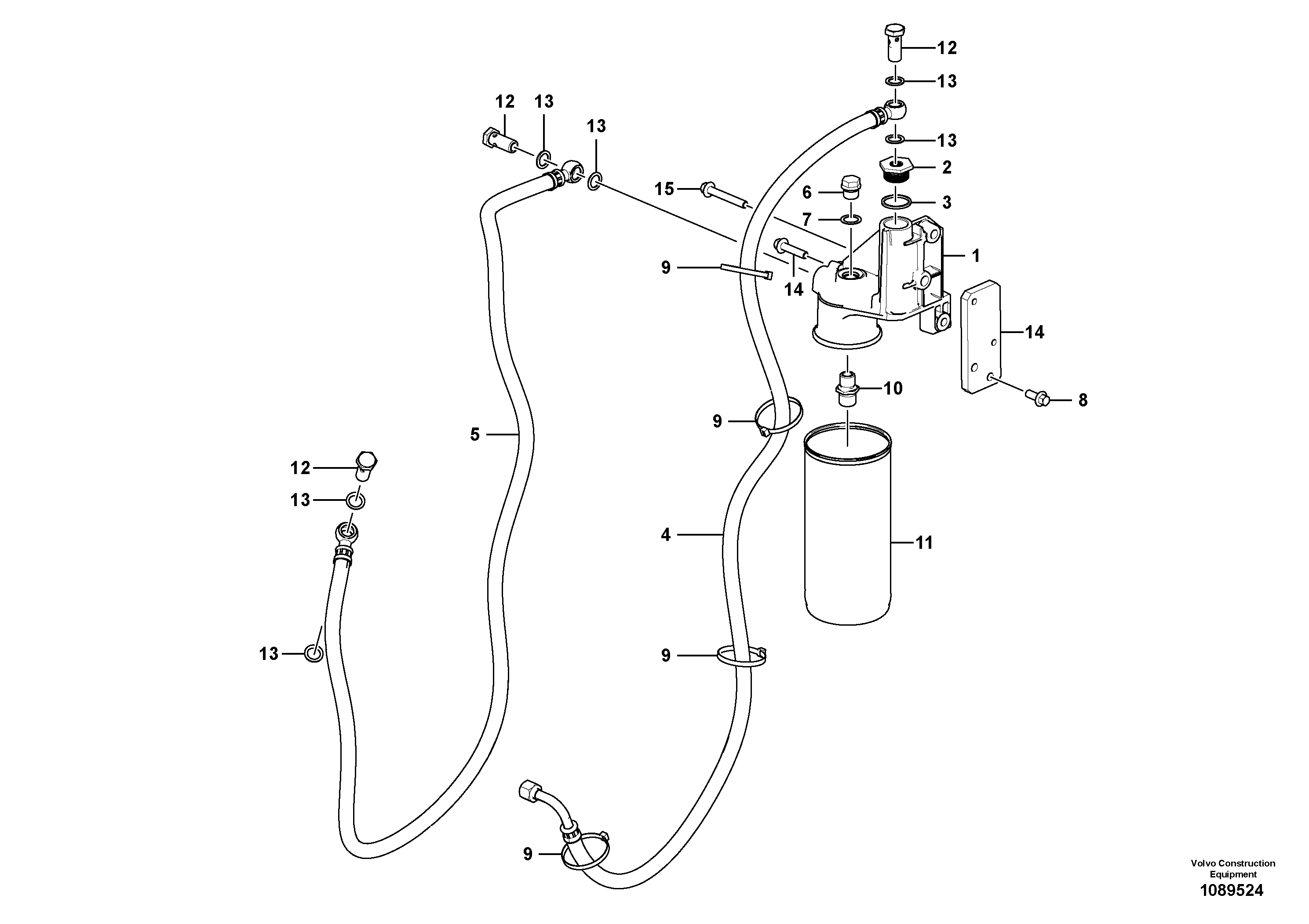 Piston Pin VOE22329029 VOLVO