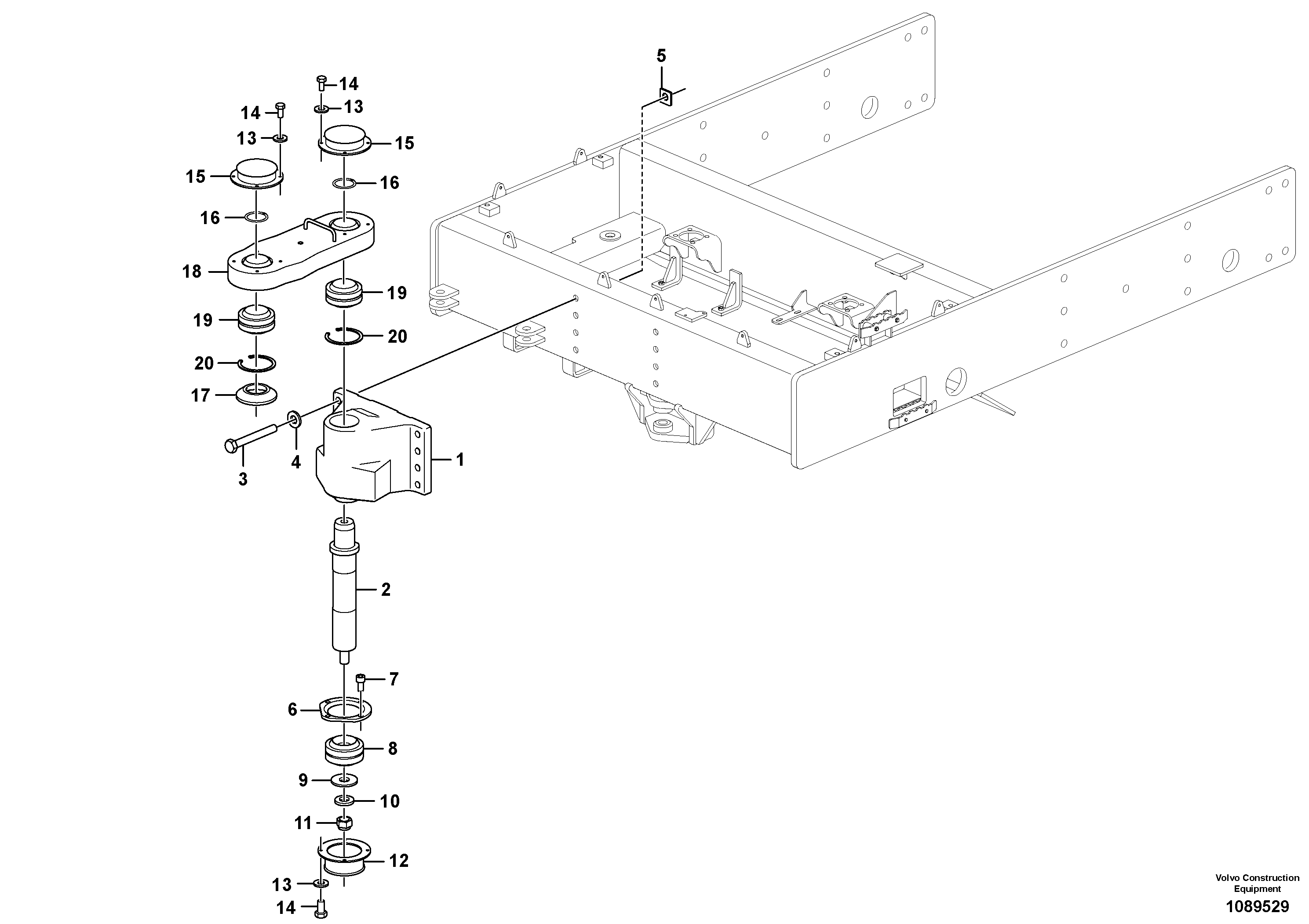 Stairs VOE12833227 VOLVO